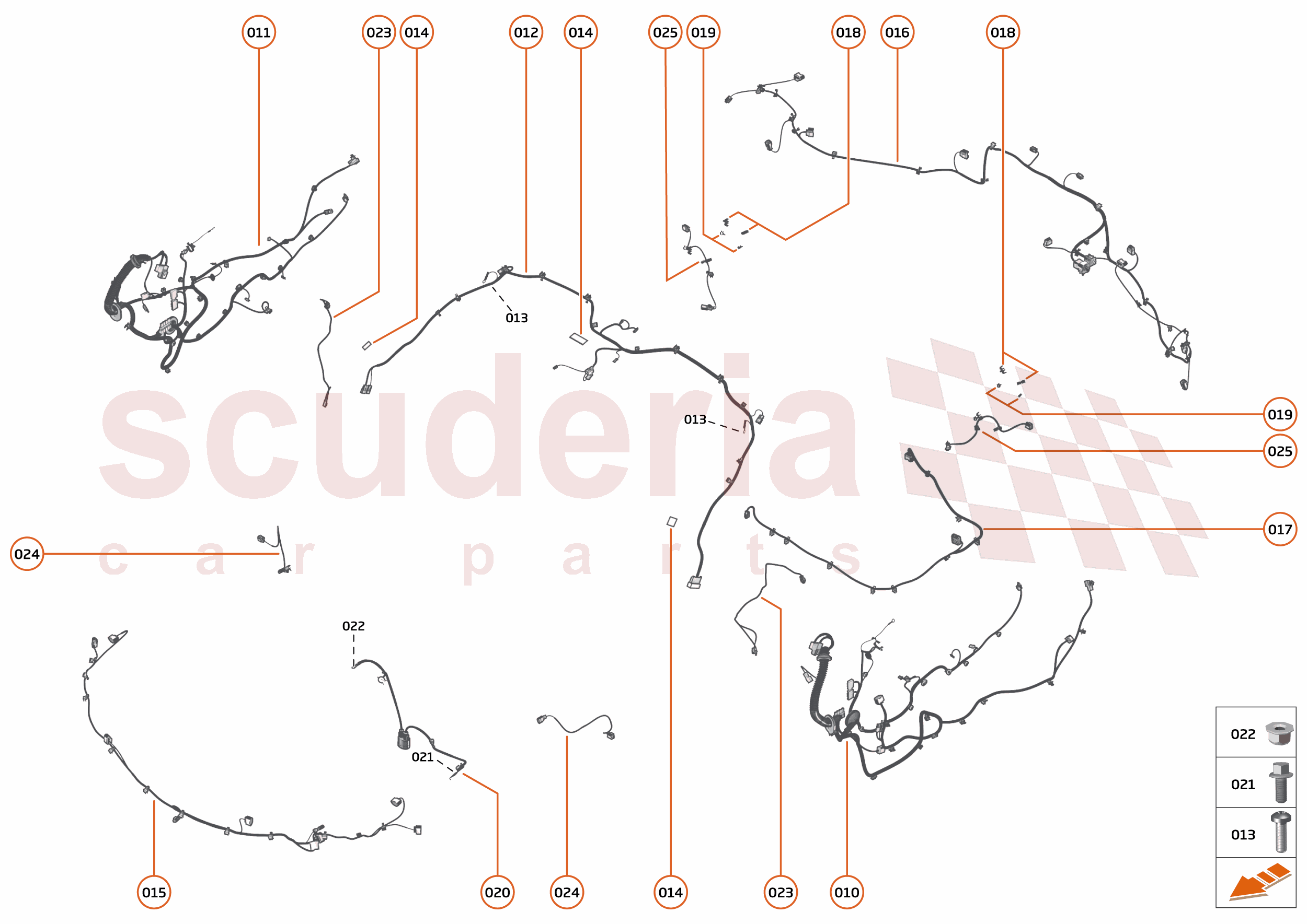 37 - WIRING HARNESS - 37.3 - NON-BODY WIRING HARNESS of McLaren McLaren McLaren Artura