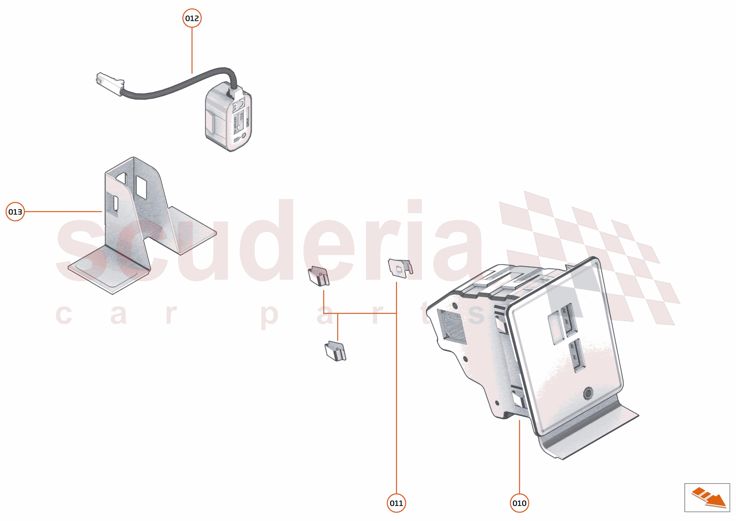 46 - INFOTAINMENT - 46.6 - INFOTAINMENT EXTERNAL INTERFACE of McLaren McLaren McLaren 750S Coupe