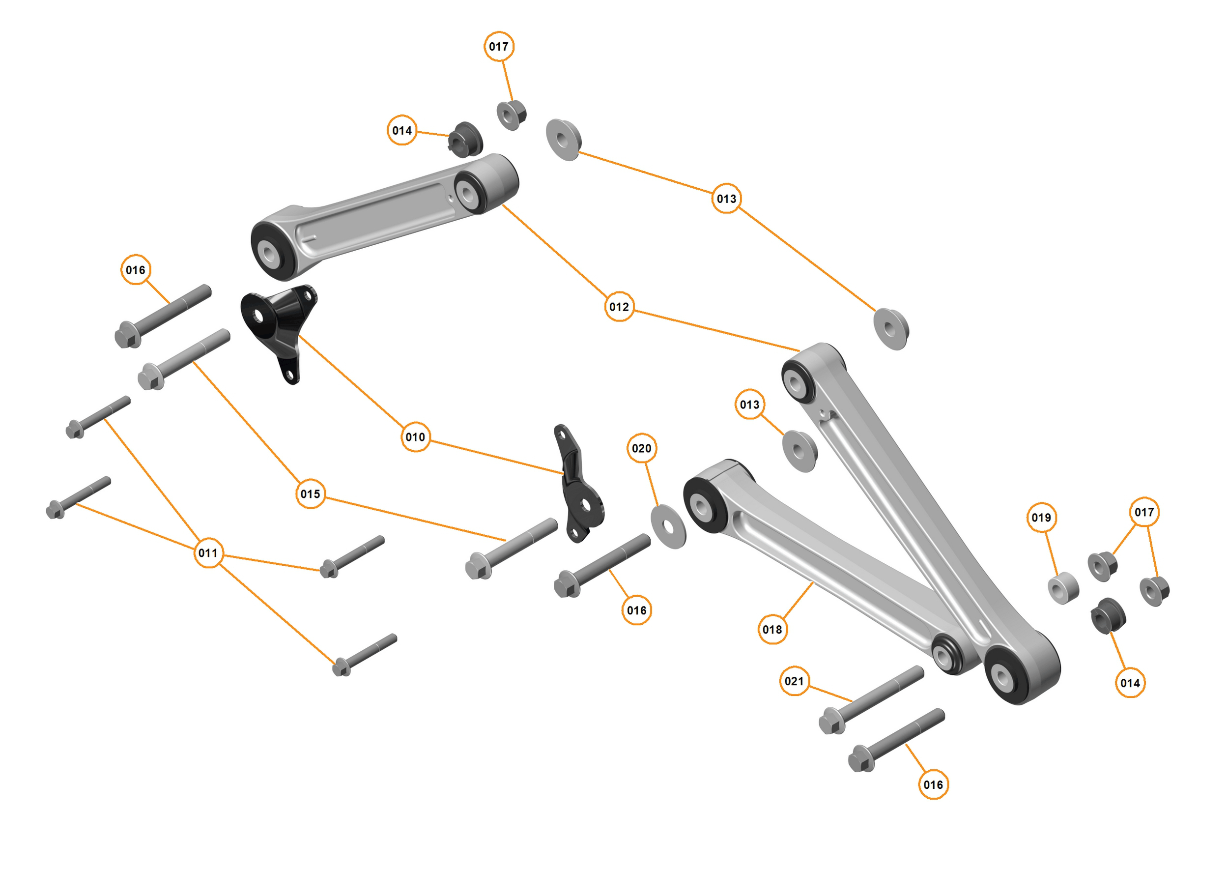 38 - TRANSMISSION - 37.1 - ENGINE MOUNTING SYSTEM of McLaren McLaren Ultimate Series McLaren P1 Coupe