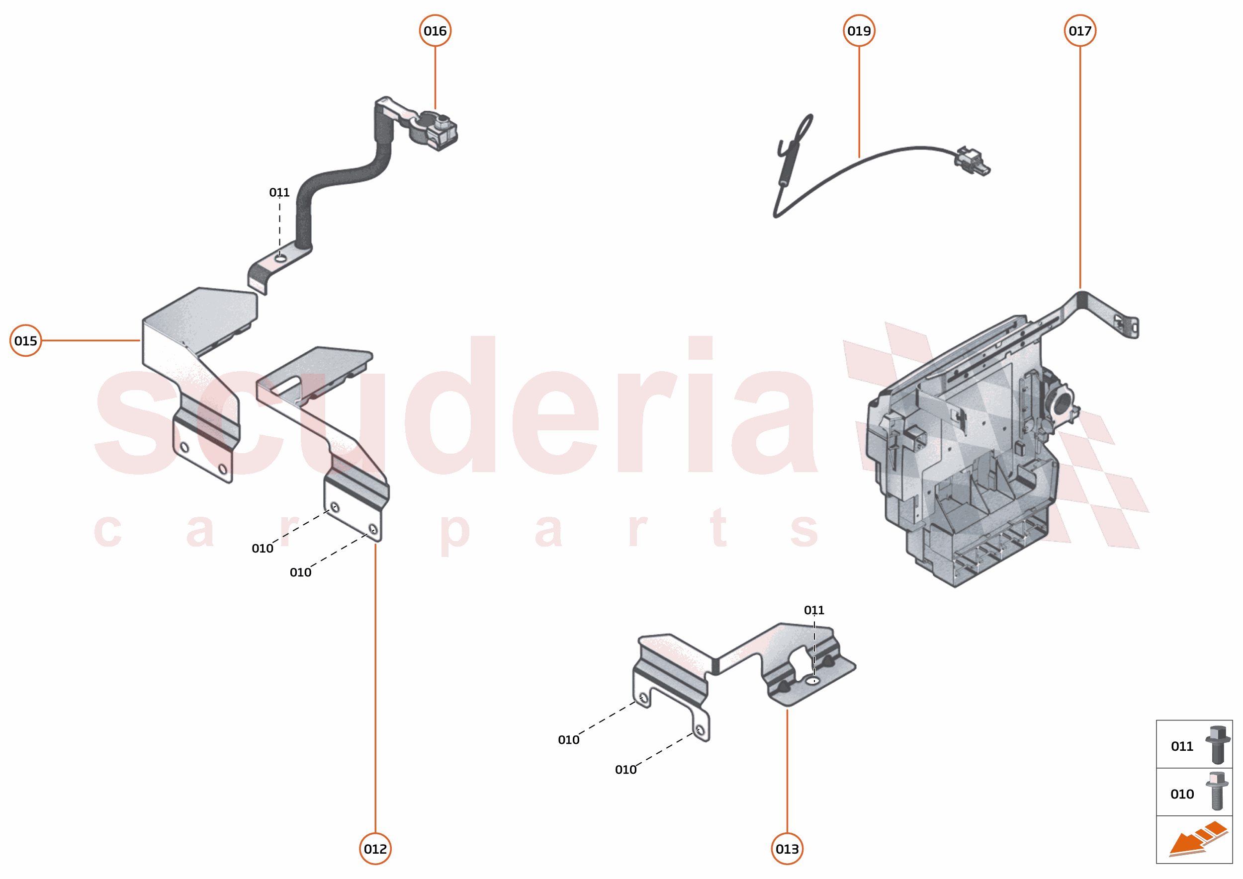 44 - ELECTRICAL HARDWARE - 44.1 - BATTERY of McLaren McLaren McLaren 600LT