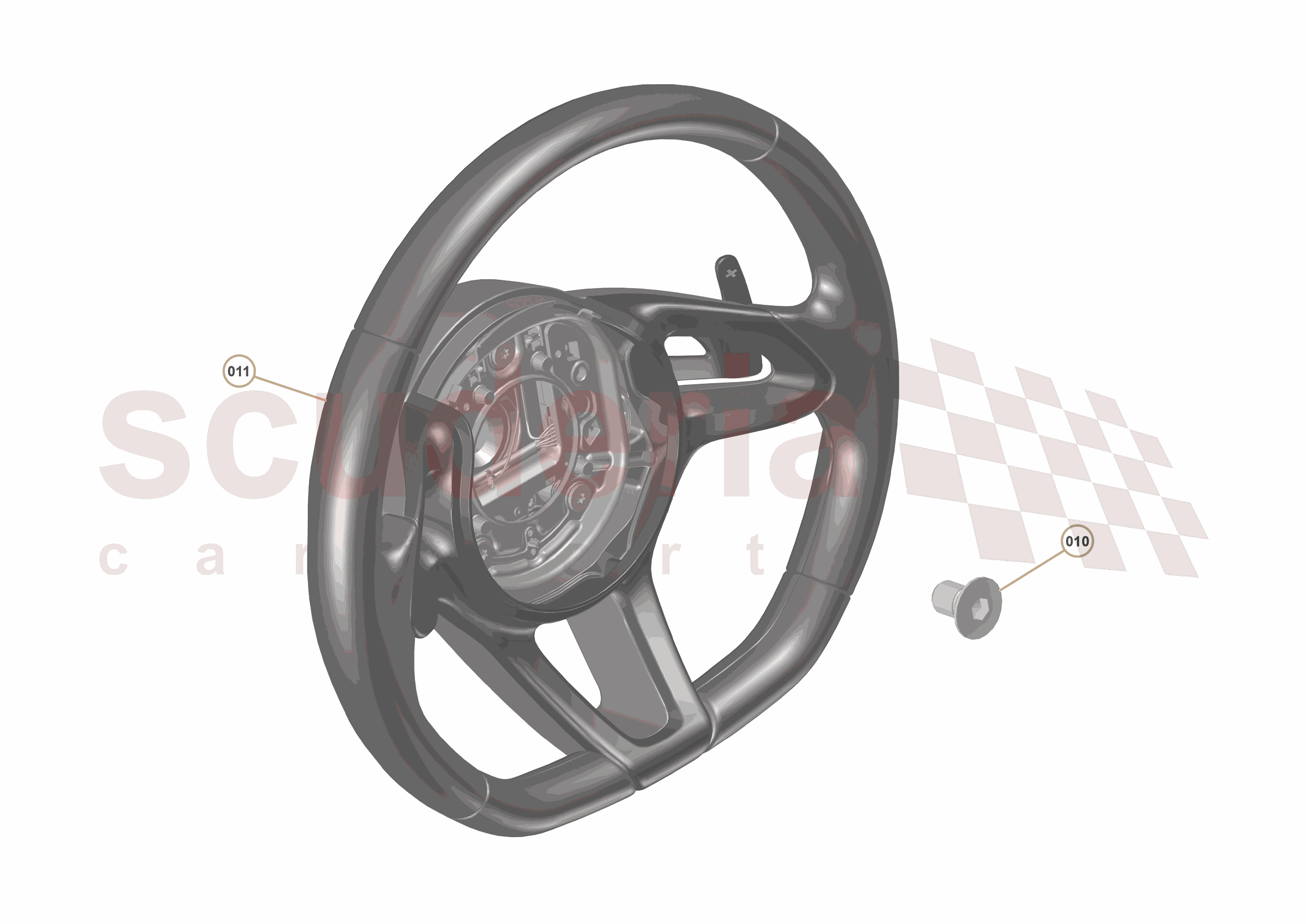 48 - INTERIOR RESTRAINTS - 48.5 - STEERING WHEEL of McLaren McLaren McLaren 570S Coupe