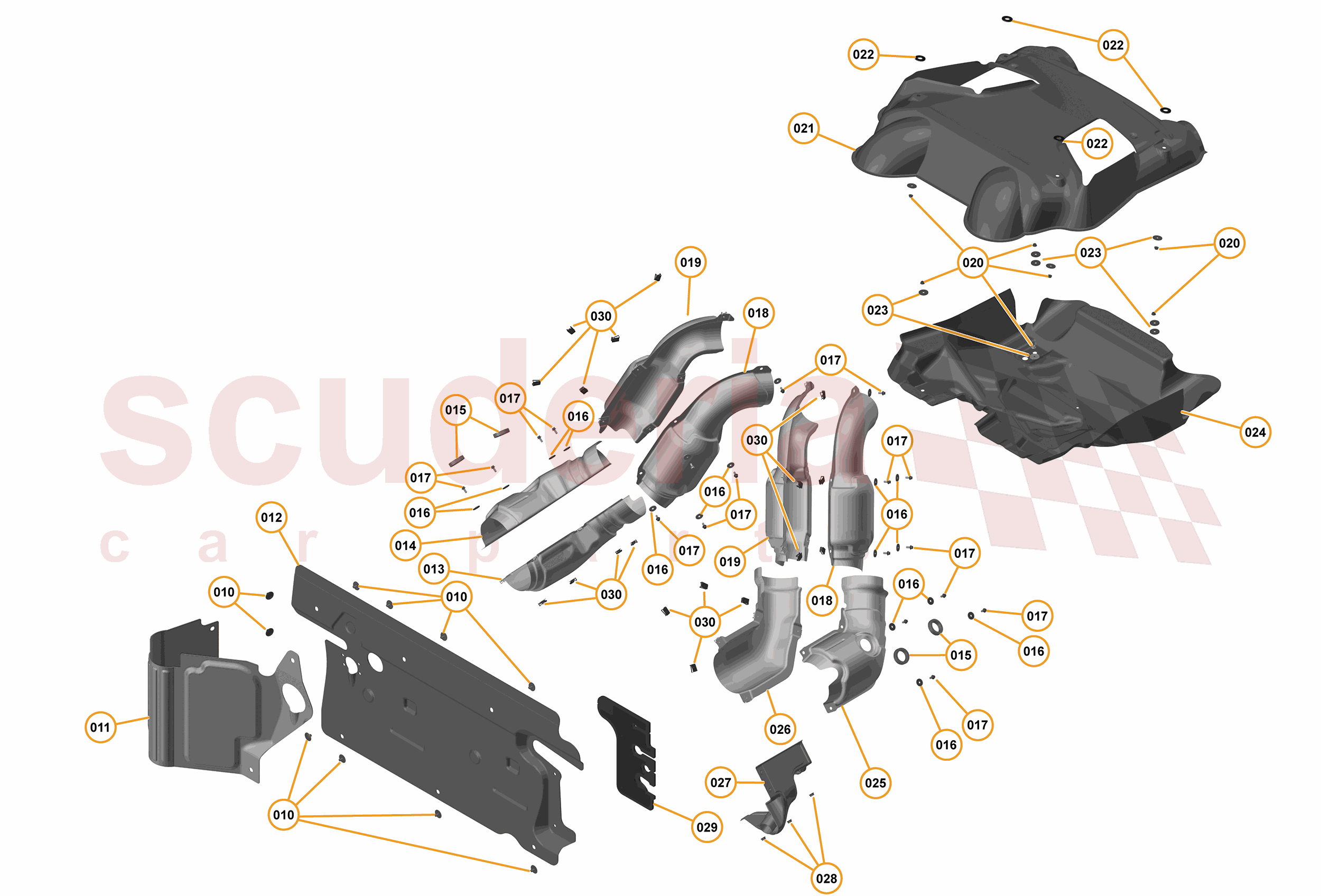 15 - E1 - HEAT INSULATION - 15.1 - 01 - HEAT INSULATION of McLaren McLaren McLaren 675LT Spider