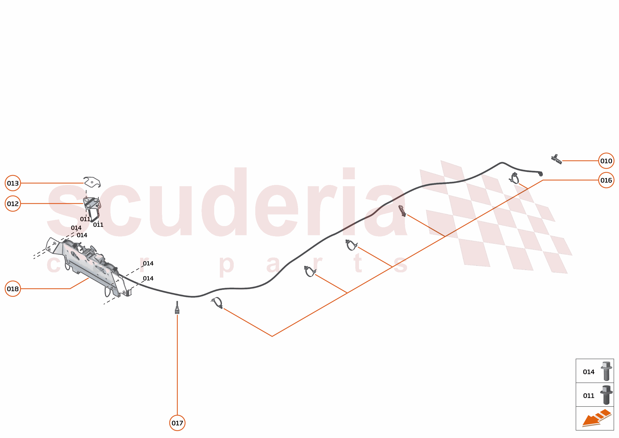 10 - CLOSURES_ANCILLARIES - 10.2 - BONNET HARDWARE of McLaren McLaren McLaren GT