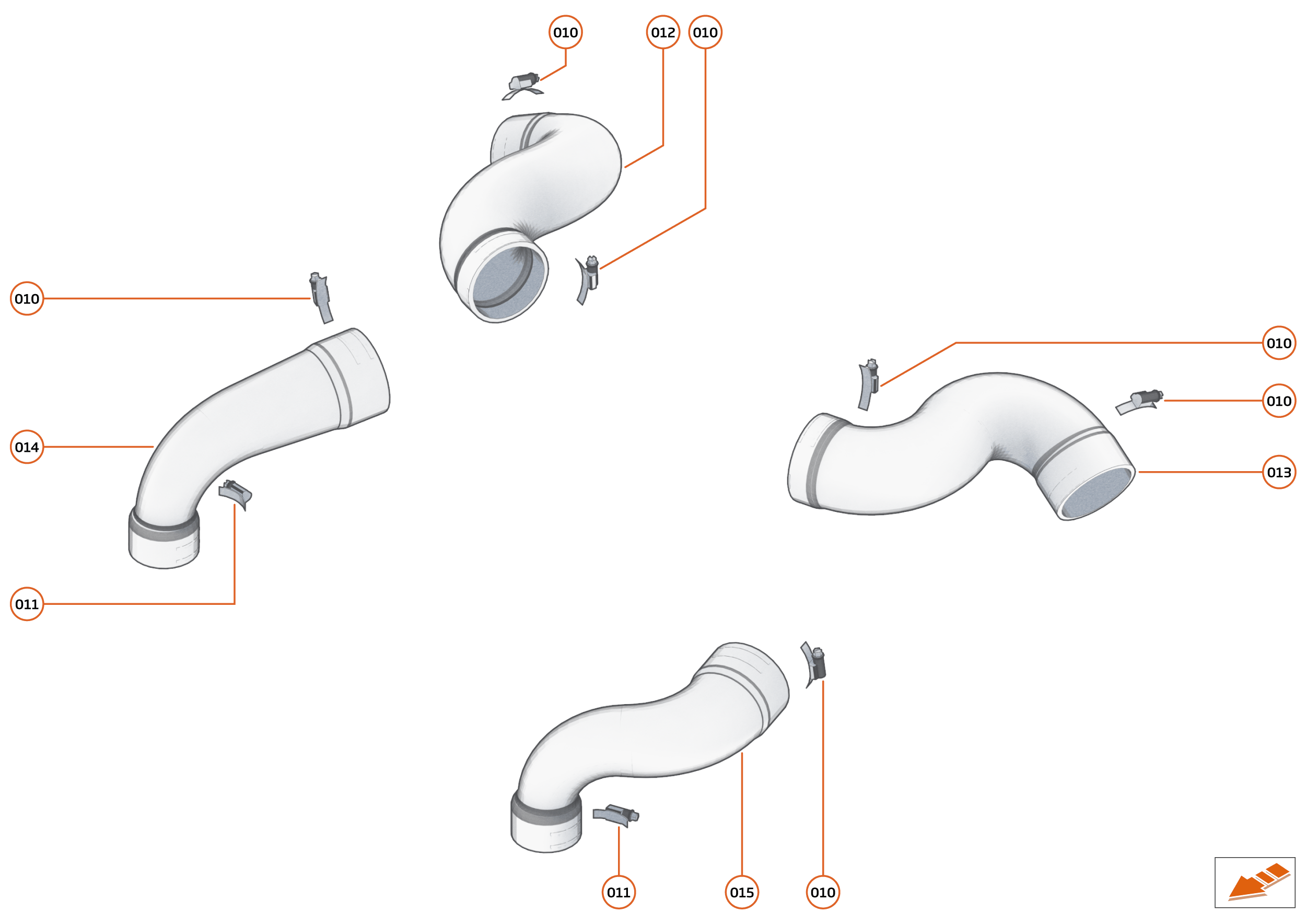 24 - AIR INDUCTION SYSTEMS - AIS - 24.2 - AIS - HIGH PRESSURE SYSTEM of McLaren McLaren Ultimate Series McLaren Speedtail