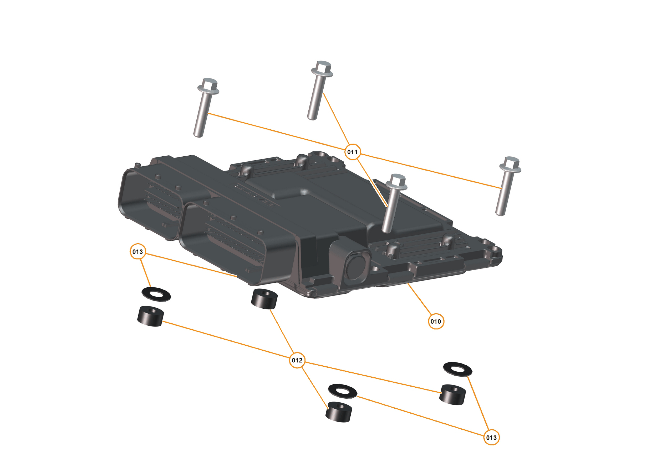 38 - TRANSMISSION - 38.3 - POWERTRAIN AND CHASSIS CONTROL UNIT of McLaren McLaren Ultimate Series McLaren P1 Coupe