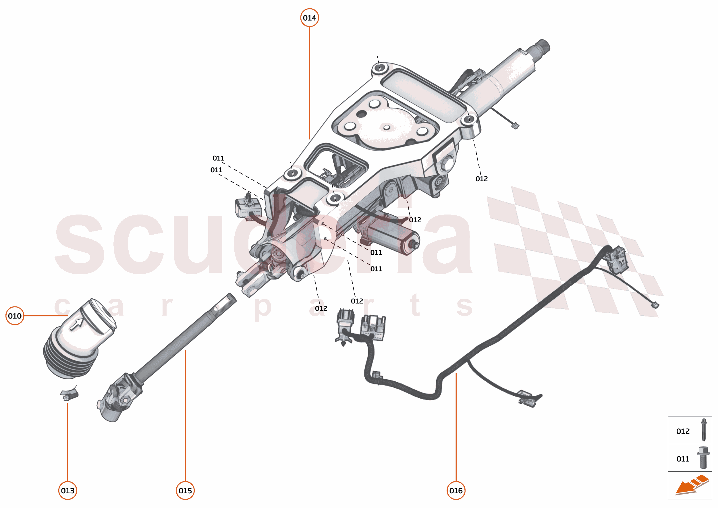 20 - STEERING - 20.4 - STEERING COLUMN of McLaren McLaren Ultimate Series McLaren Speedtail