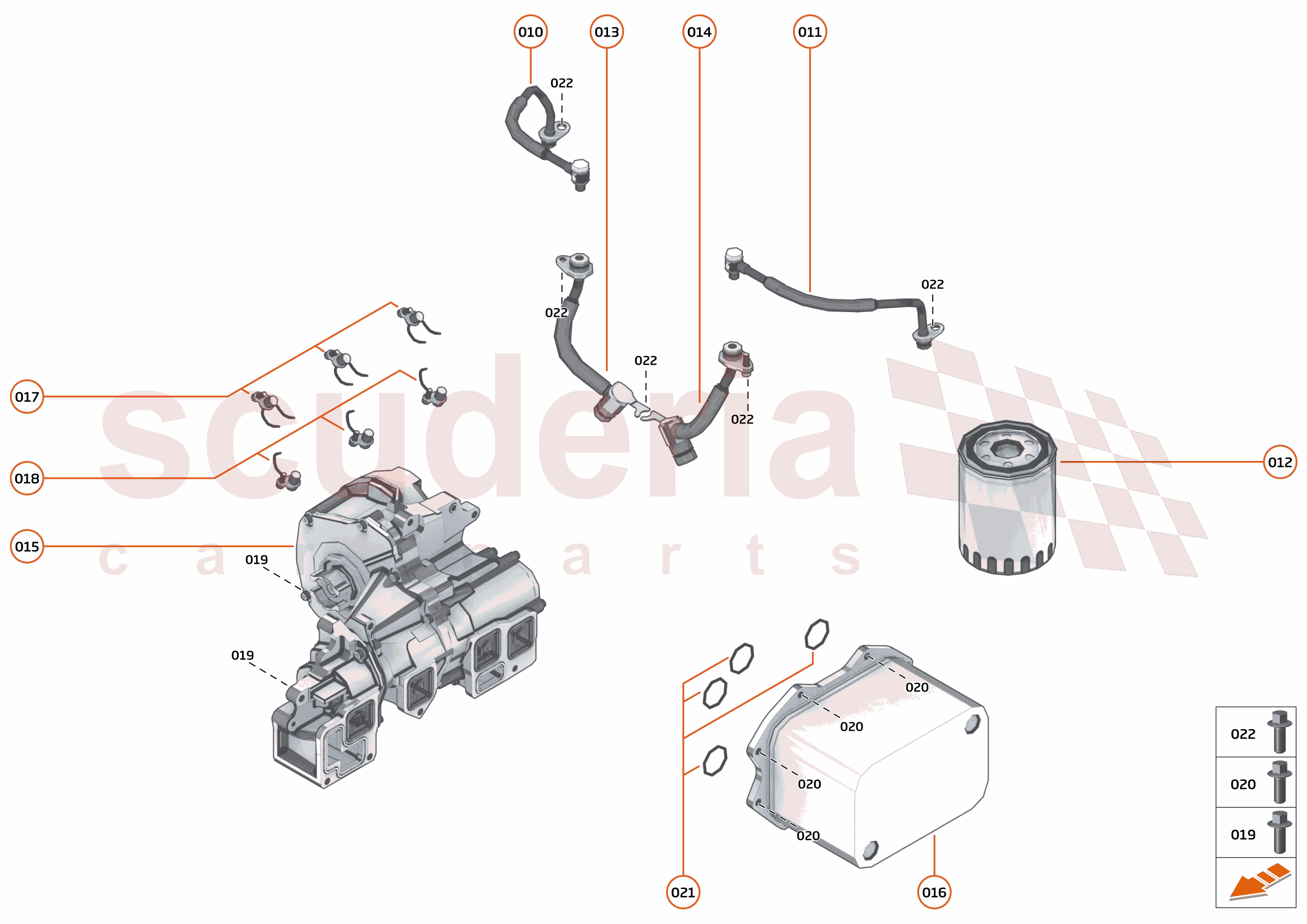 23 - ENGINE - 23.7 - SYSTEM - LUBRICATION of McLaren McLaren McLaren Artura
