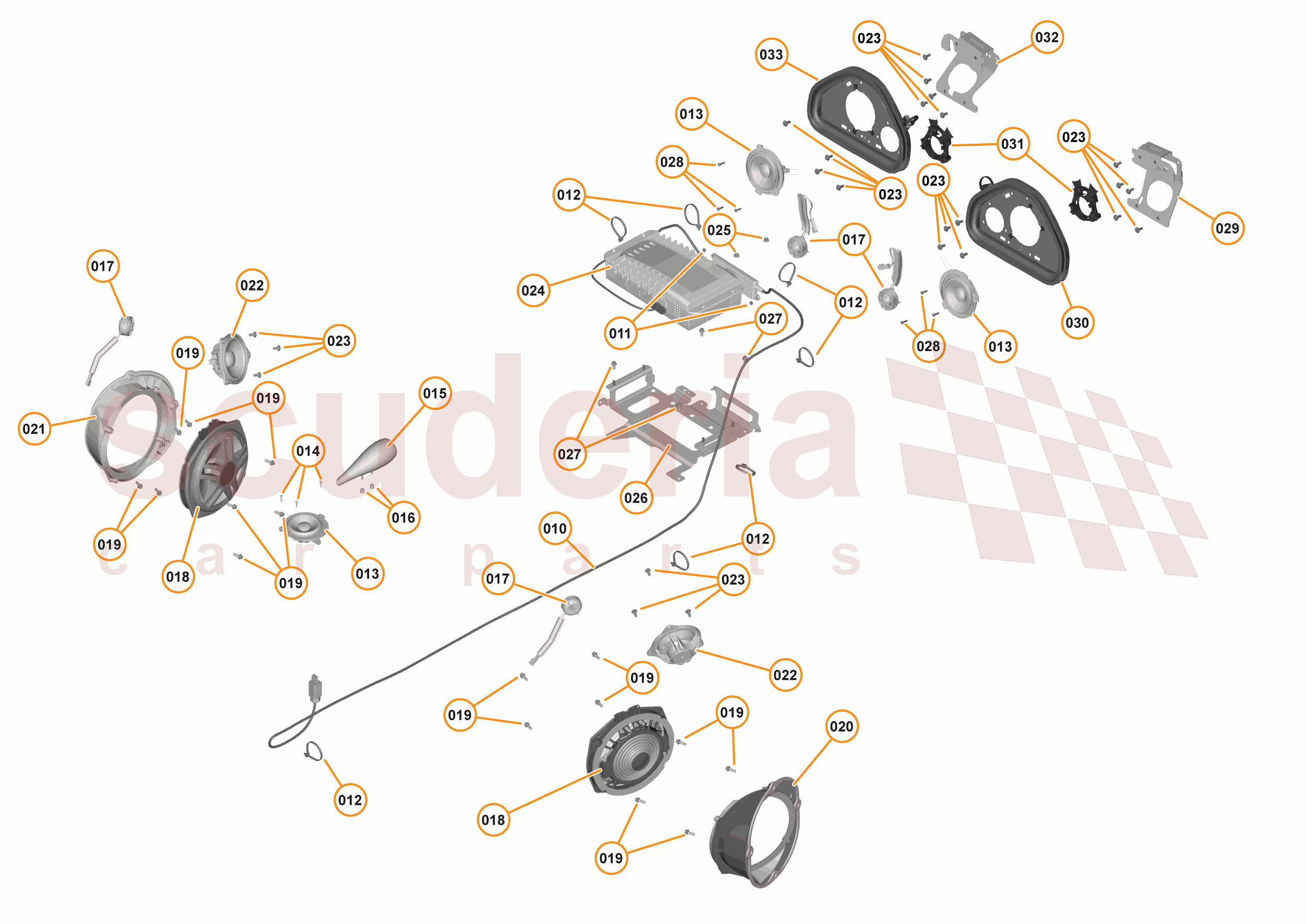 48 - INFOTAINMENT - 48.3 - SOUND SYSTEM - 16 CHANNEL - TIER 3 - HIGH-LINE of McLaren McLaren McLaren 570S Spider