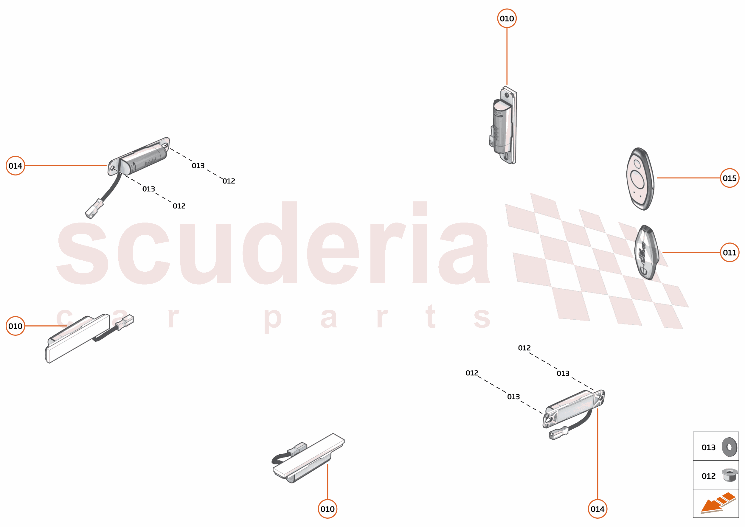 38 - ELECTRICAL SYSTEMS - 38.6 - KEYS AND PASSIVE ENTRY SYSTEM of McLaren McLaren Ultimate Series McLaren Elva
