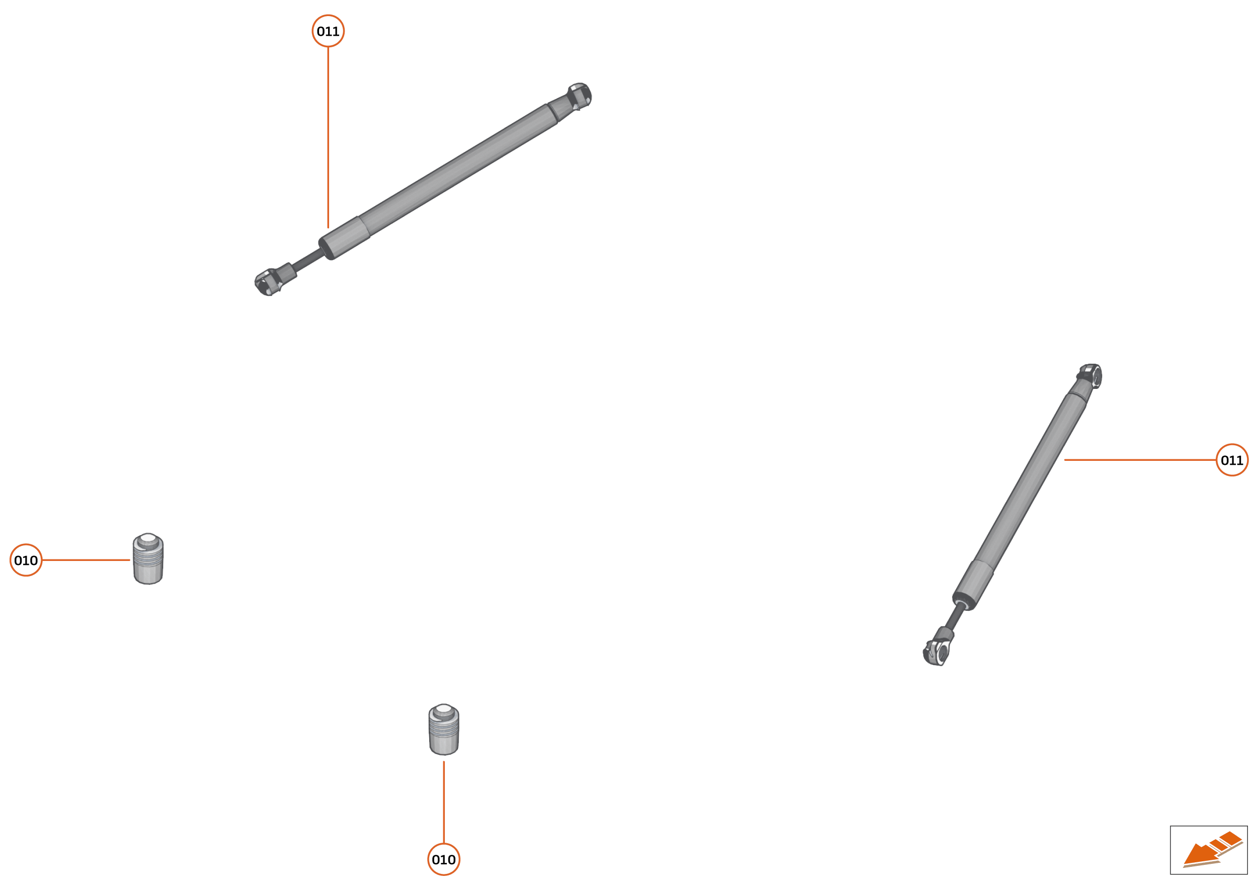 9 - CLOSURES ANCILLARIES - 9.2 - BONNET HARDWARE of McLaren McLaren Ultimate Series McLaren Speedtail