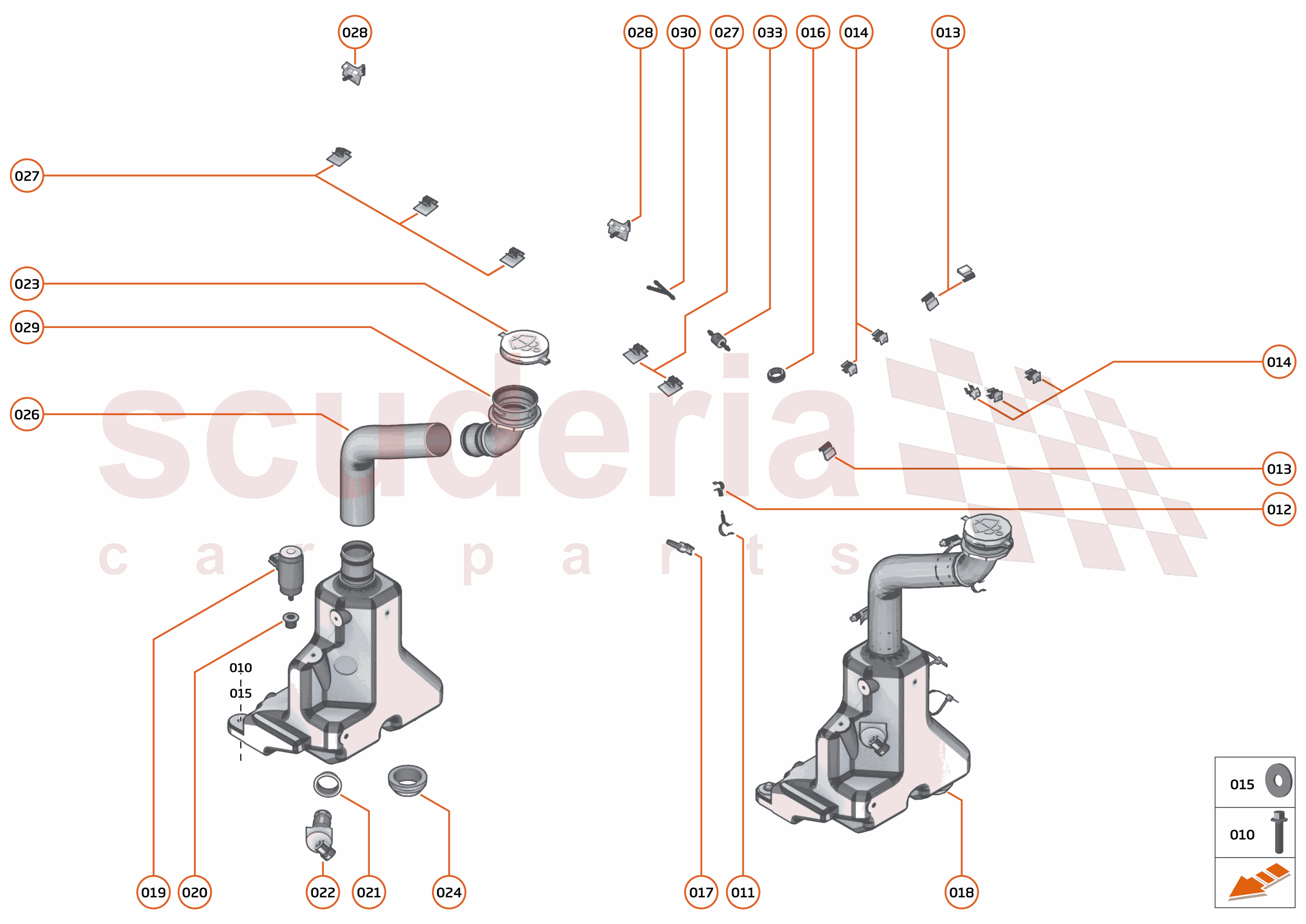 11 - WIPERS & WASHER SYSTEM - 11.1 - WASHER SYSTEM of McLaren McLaren McLaren 620R