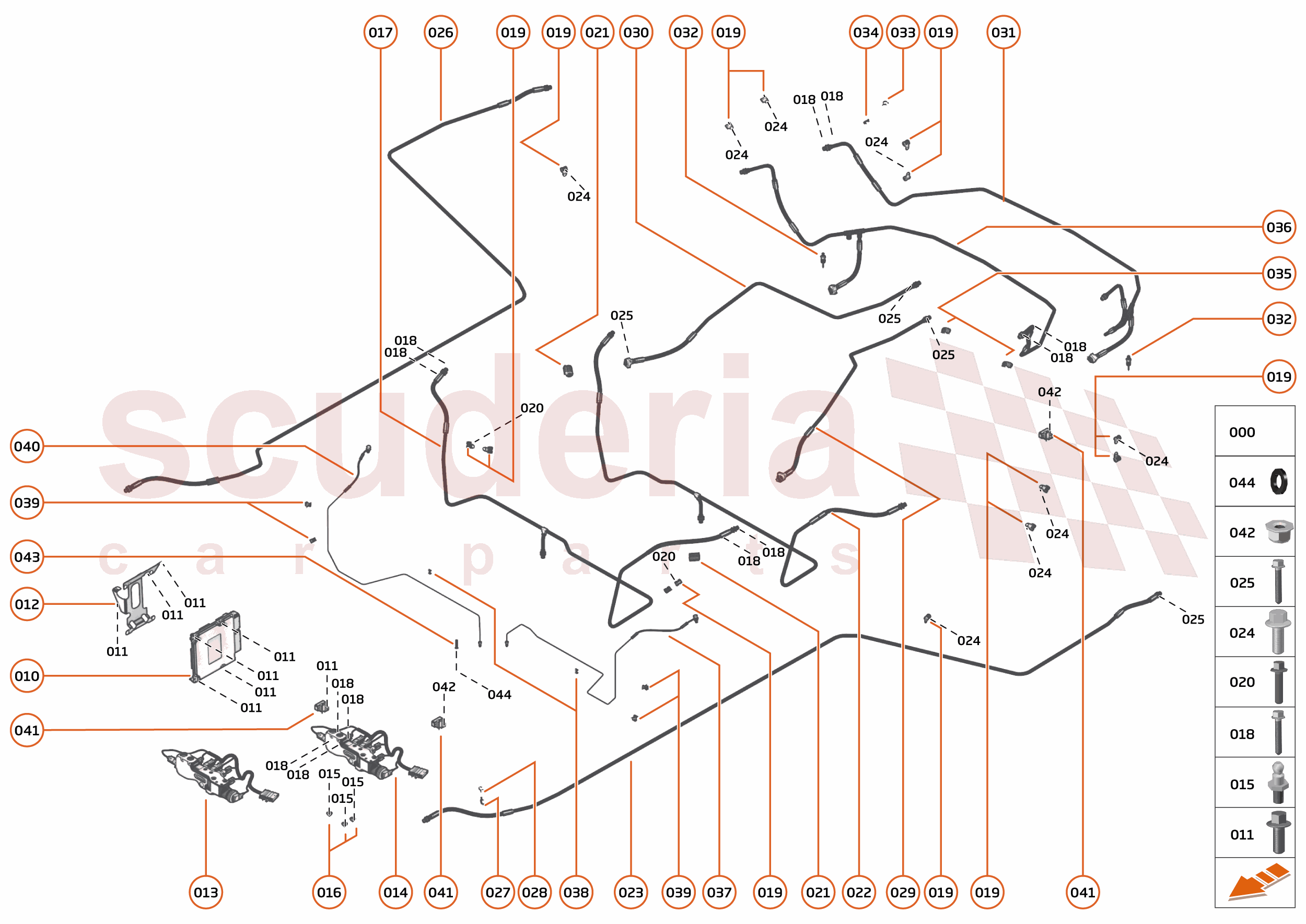 19 - SUSPENSION - SYSTEMS - 19.1 - SUSPENSION FLUID SYSTEMS of McLaren McLaren McLaren 720S Spider
