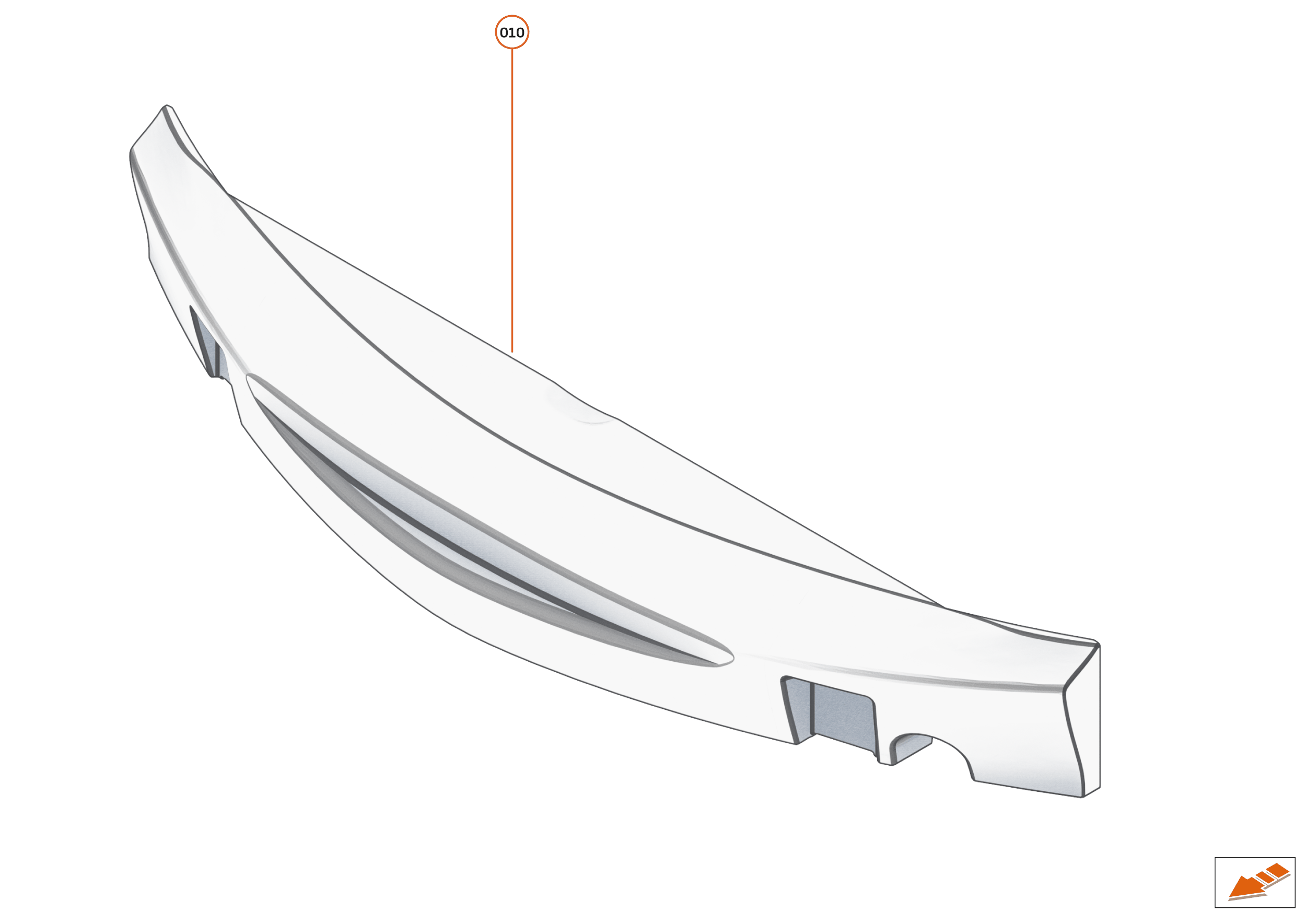 10 - EXTERIOR ORNAMENTATION - 10.1 - FRONT BUMPER of McLaren McLaren Ultimate Series McLaren Speedtail