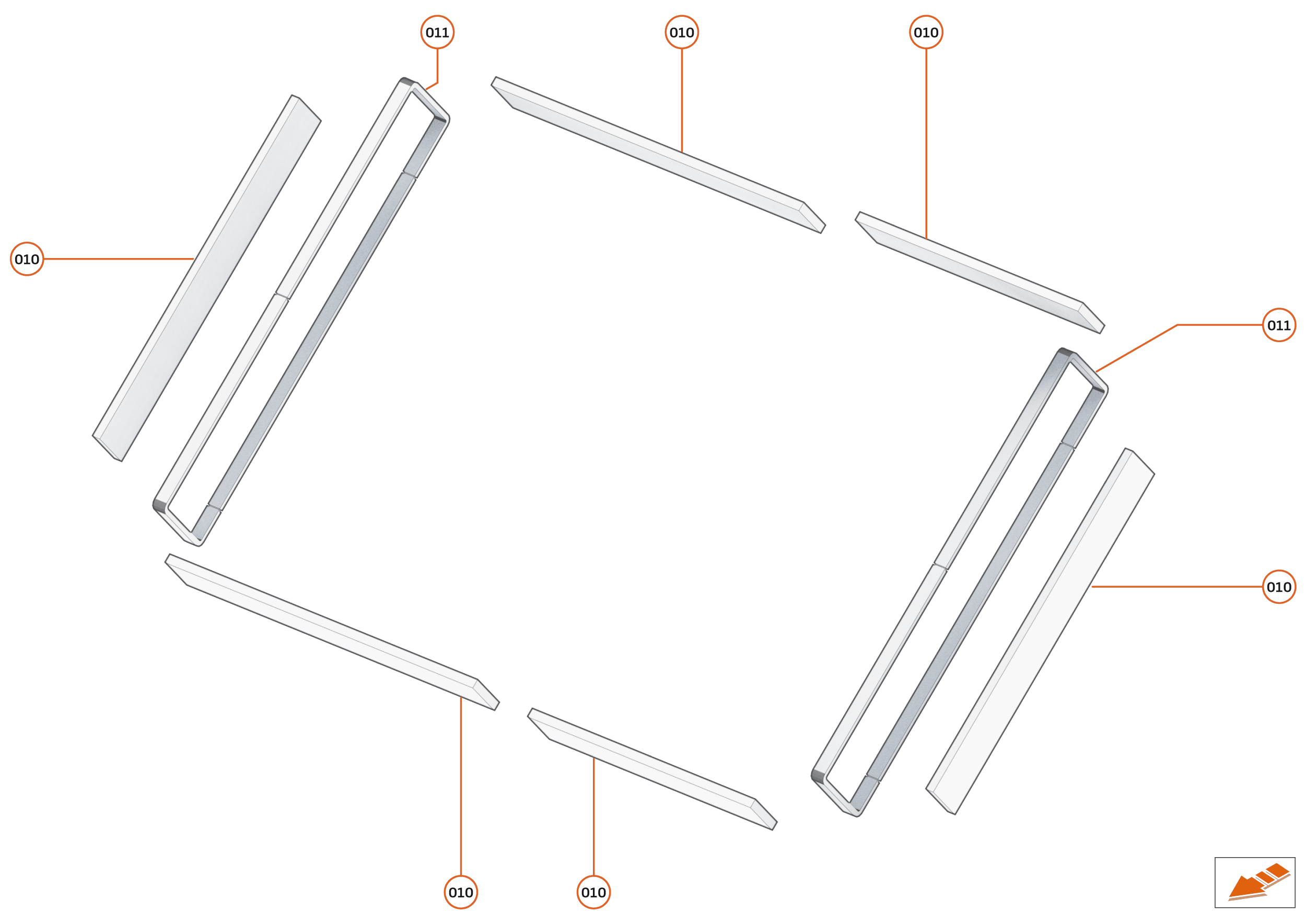 15 - DUCTS, VENTS AND FLOORS - 15.1 - FRONT DUCTS AND VENTS of McLaren McLaren Ultimate Series McLaren Senna