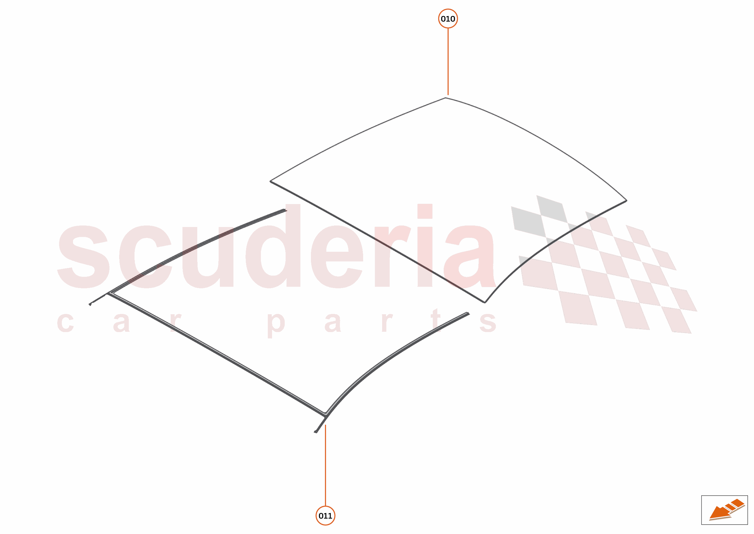 6 - PANELS - 6.3 - UPPER PANELS of McLaren McLaren McLaren GT