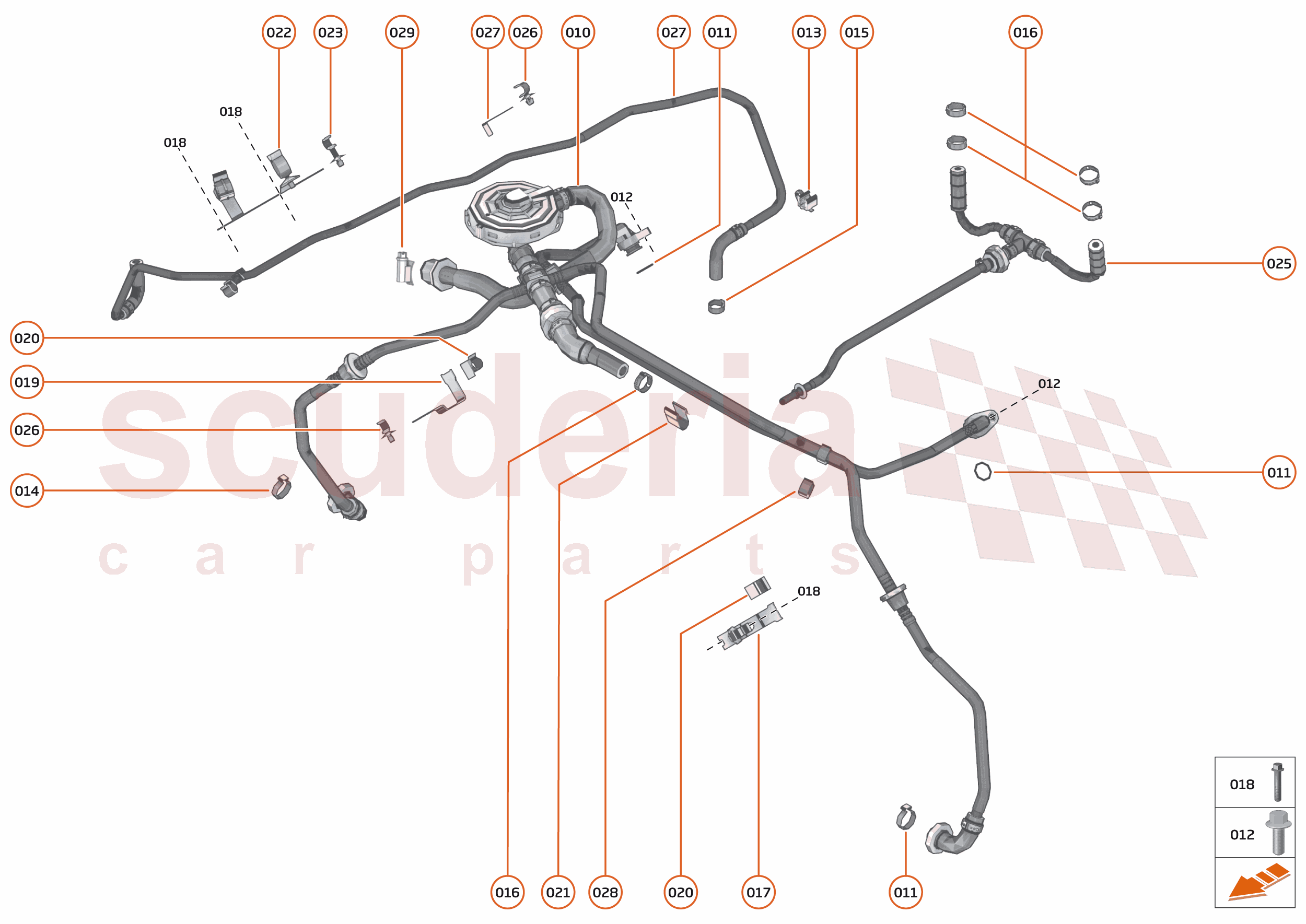 23 - ENGINE - 23.7 - BREATHER ASSEMBLY AND FUEL PURGE of McLaren McLaren Ultimate Series McLaren Senna GTR