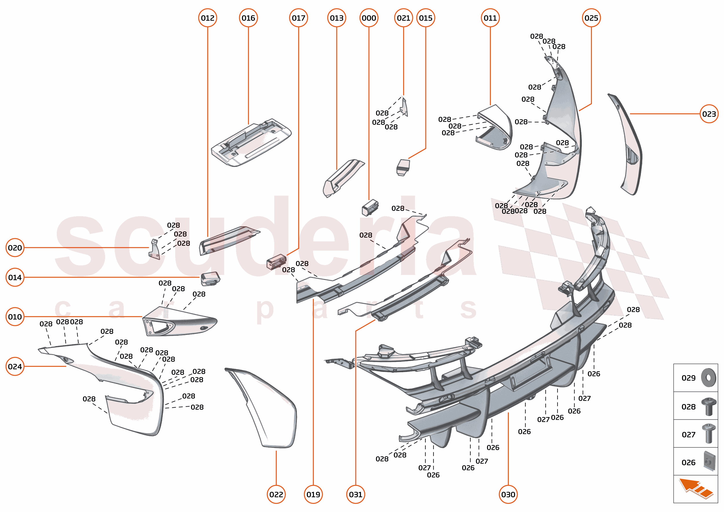 11 - EXTERIOR ORNAMENTATION - 11.6 - REAR BUMPER of McLaren McLaren Ultimate Series McLaren Elva