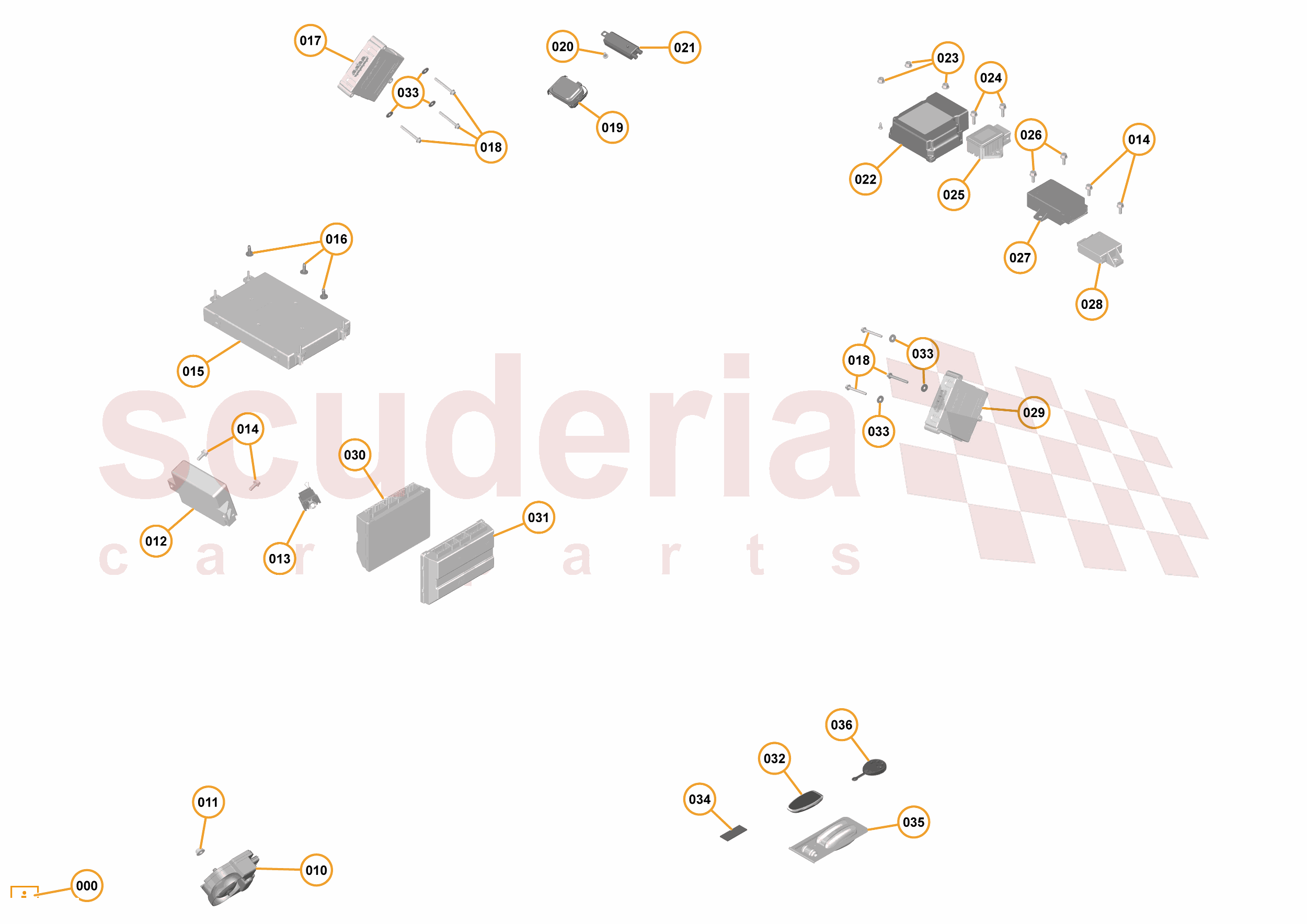 25 - M3 - ELECTRONICS HARDWARE - 25.1 - 01 - ELECTRONICS HARDWARE of McLaren McLaren McLaren 675LT Spider