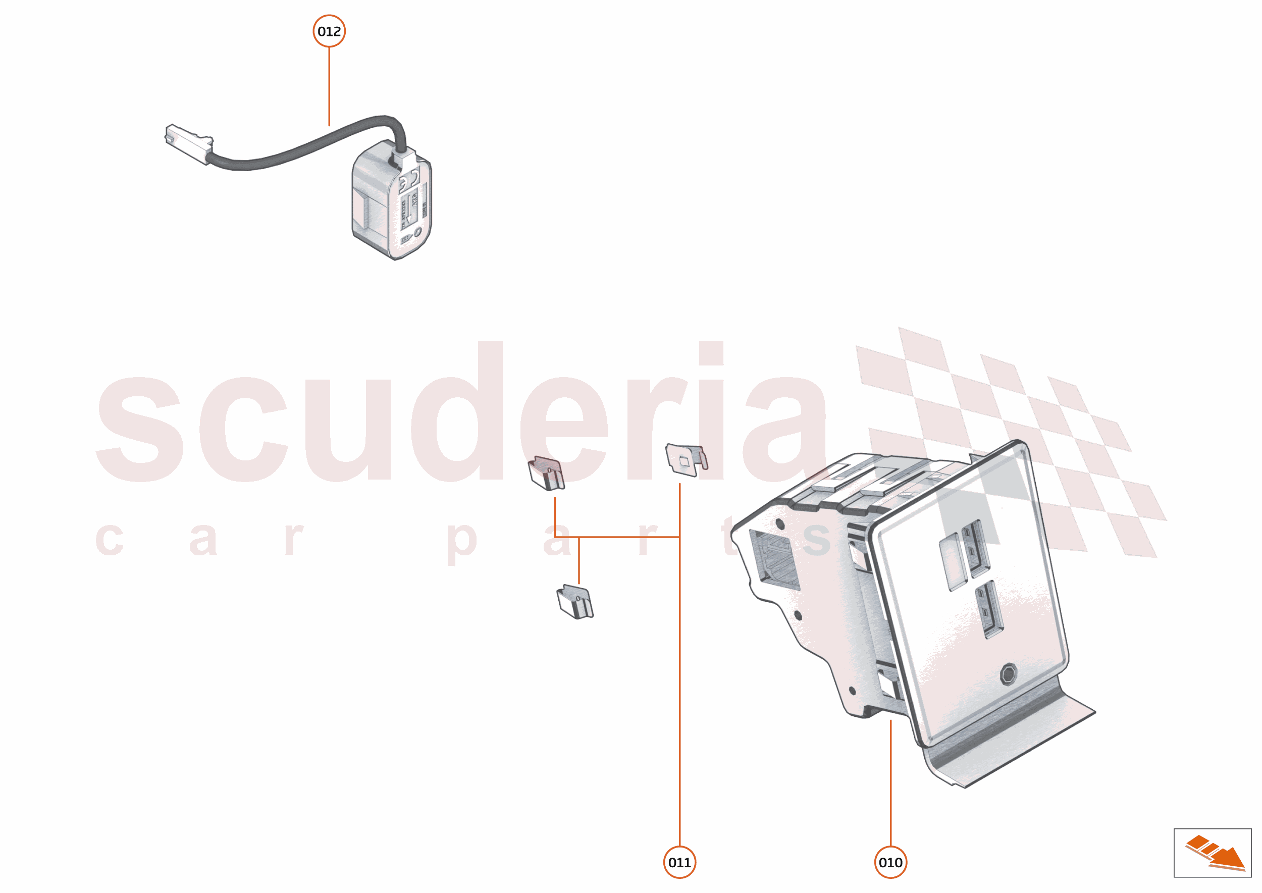 47 - INFOTAINMENT - 47.6 - INFOTAINMENT EXTERNAL INTERFACE of McLaren McLaren McLaren 750S Spider