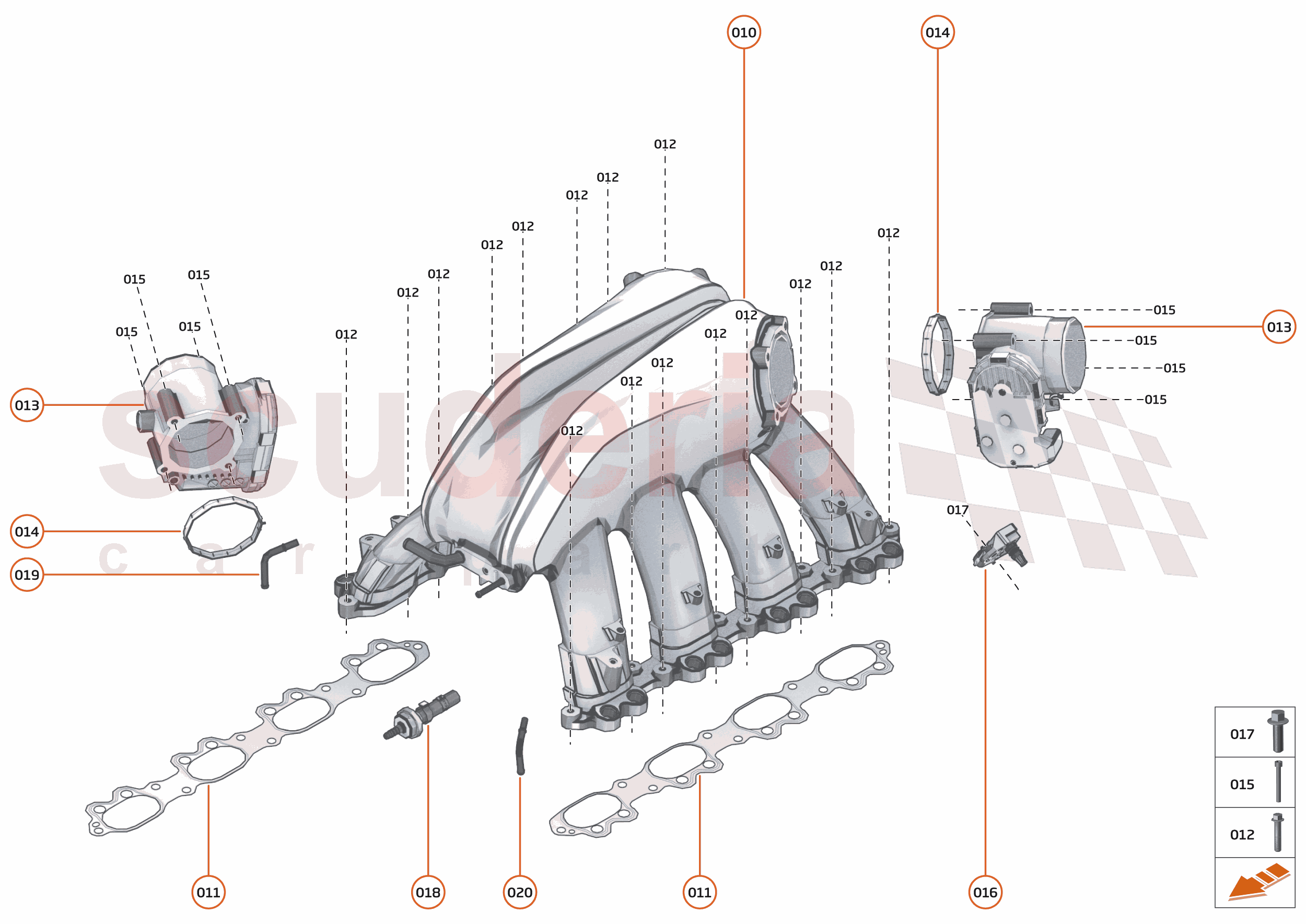 23 - ENGINE - 23.3 - INLET MANIFOLD of McLaren McLaren Ultimate Series McLaren Senna GTR