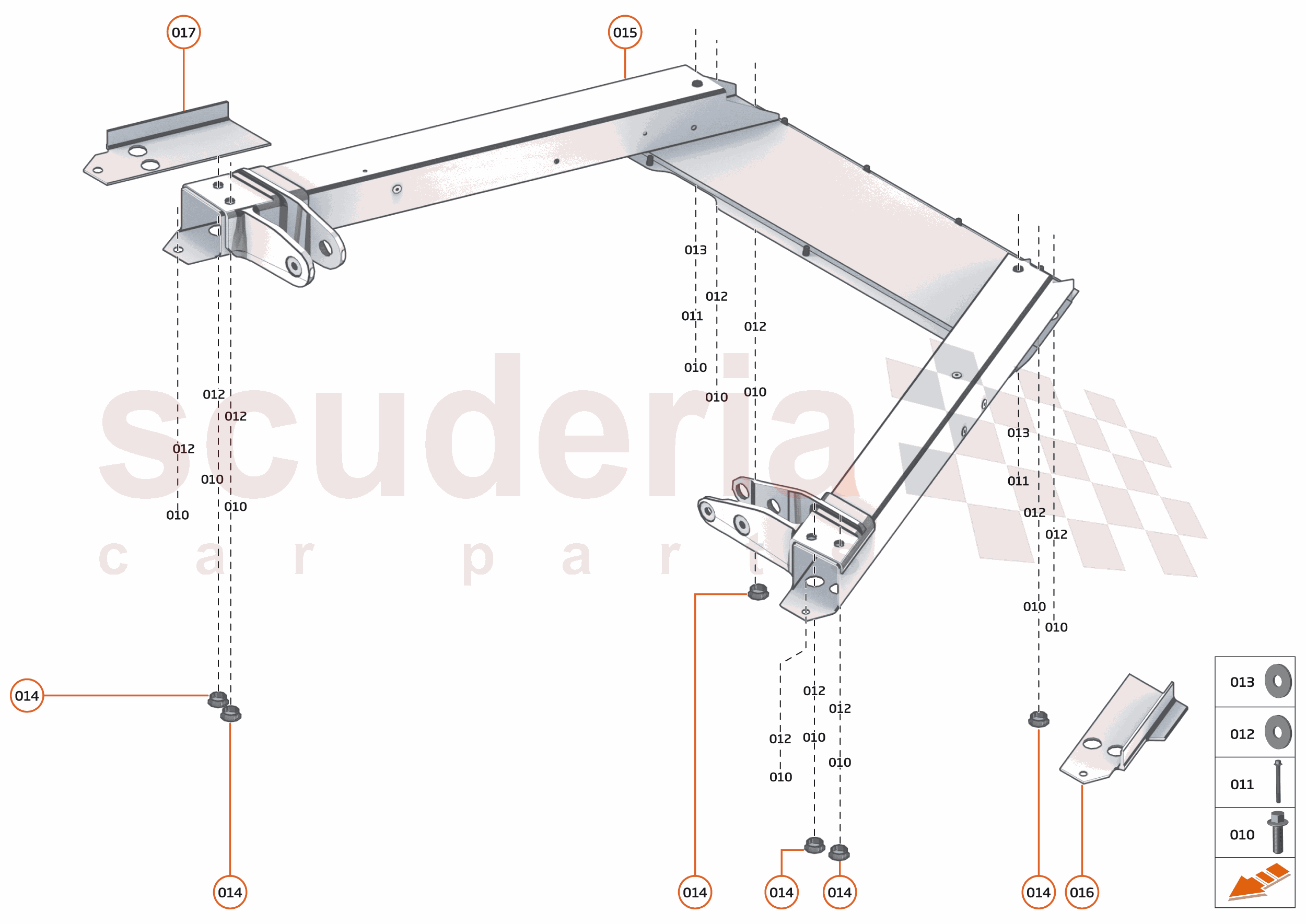 3 - REAR STRUCTURES - 3.3 - ENGINE CRADLE of McLaren McLaren Ultimate Series McLaren Senna