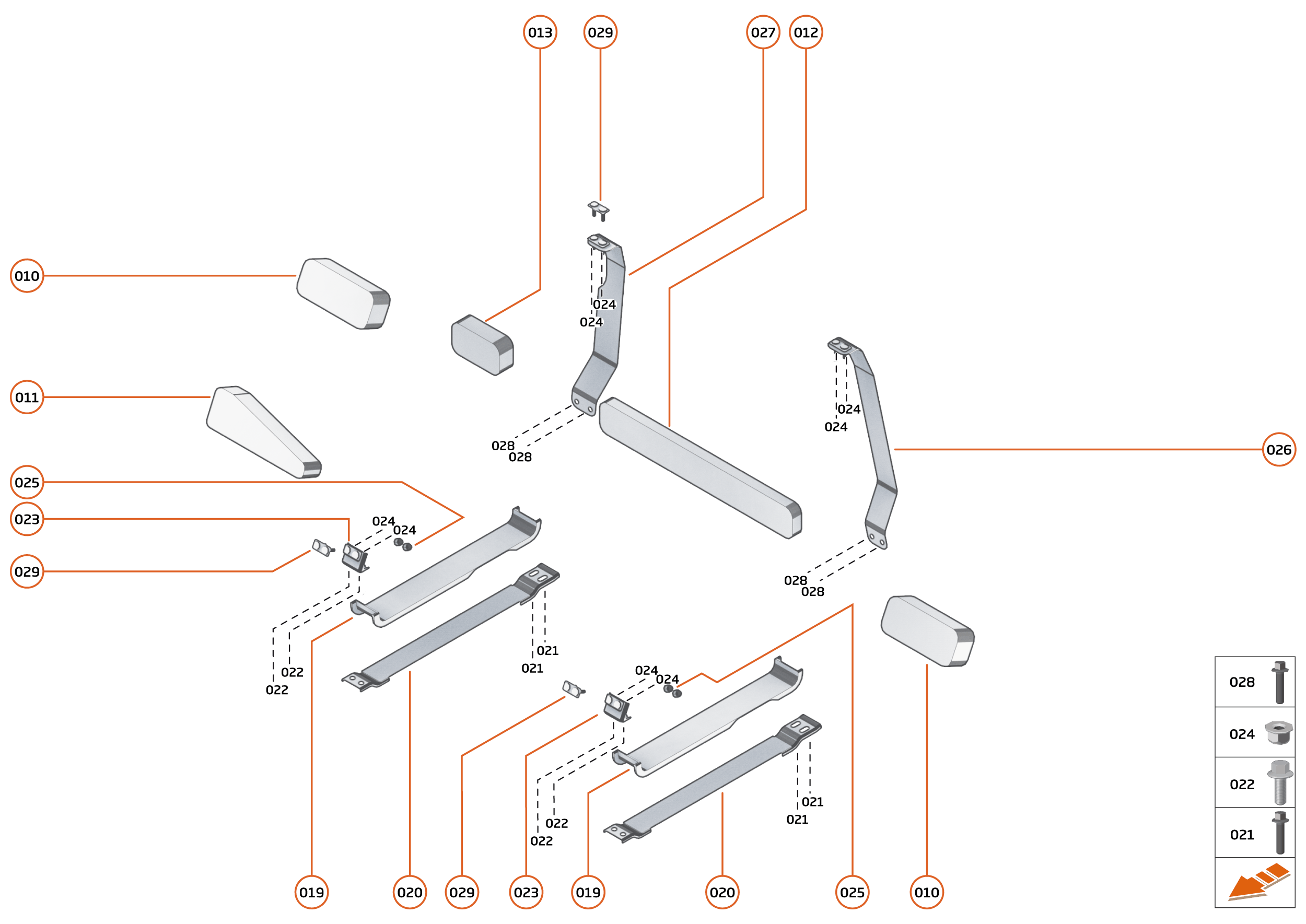 30 - FUEL SYSTEM - 30.2 - FUEL TANK RETENTION of McLaren McLaren Ultimate Series McLaren Elva