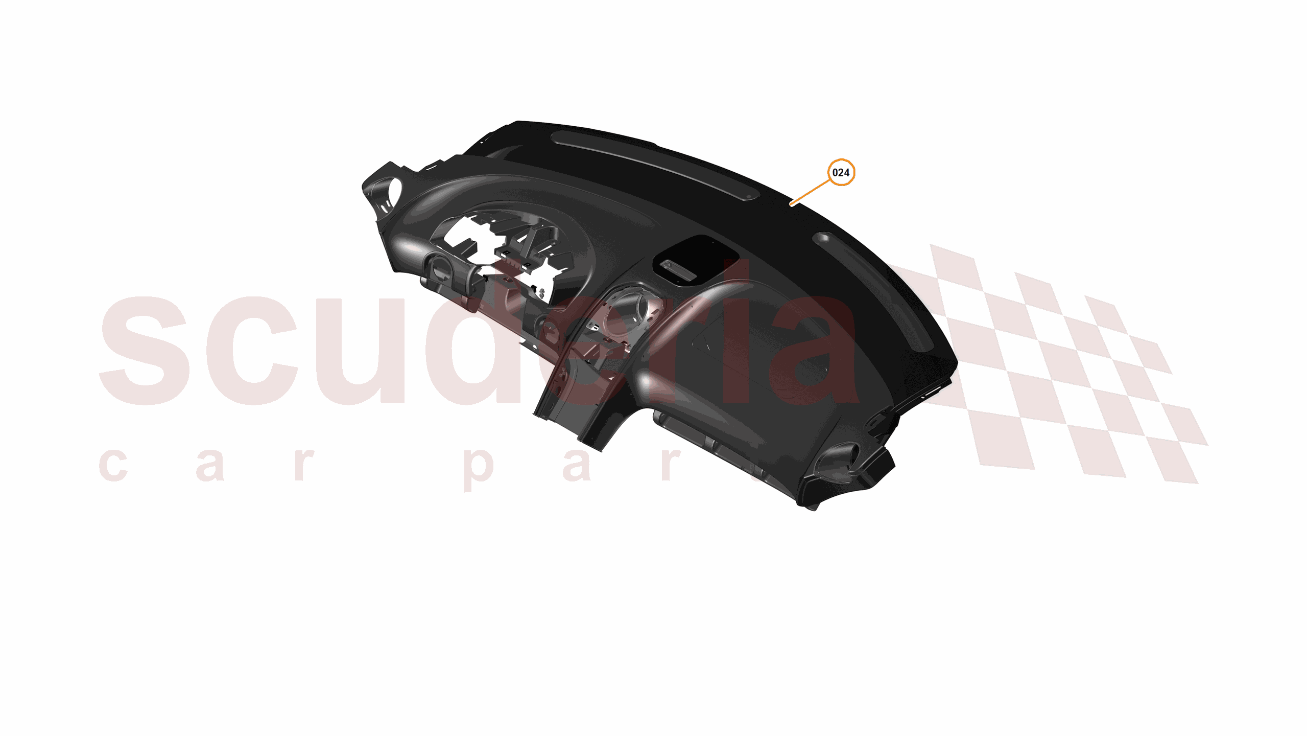 27 - N1 - FACIA - 27.2 - 01 - FACIA - ALCANTARA of McLaren McLaren McLaren 12C Spider