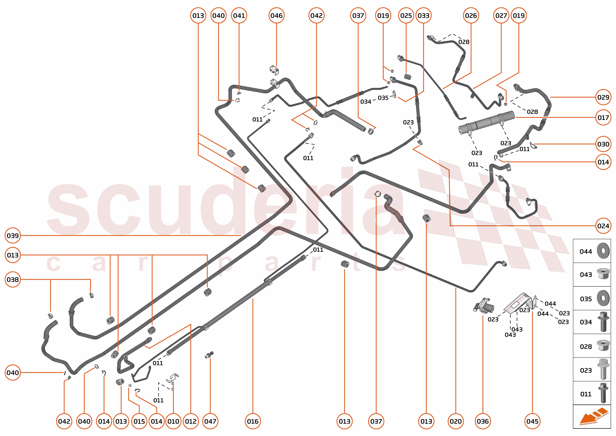 32 - FLUIDS - HVAC - 32.1 - HVAC FLUIDS CIRCUIT of McLaren McLaren McLaren 765LT