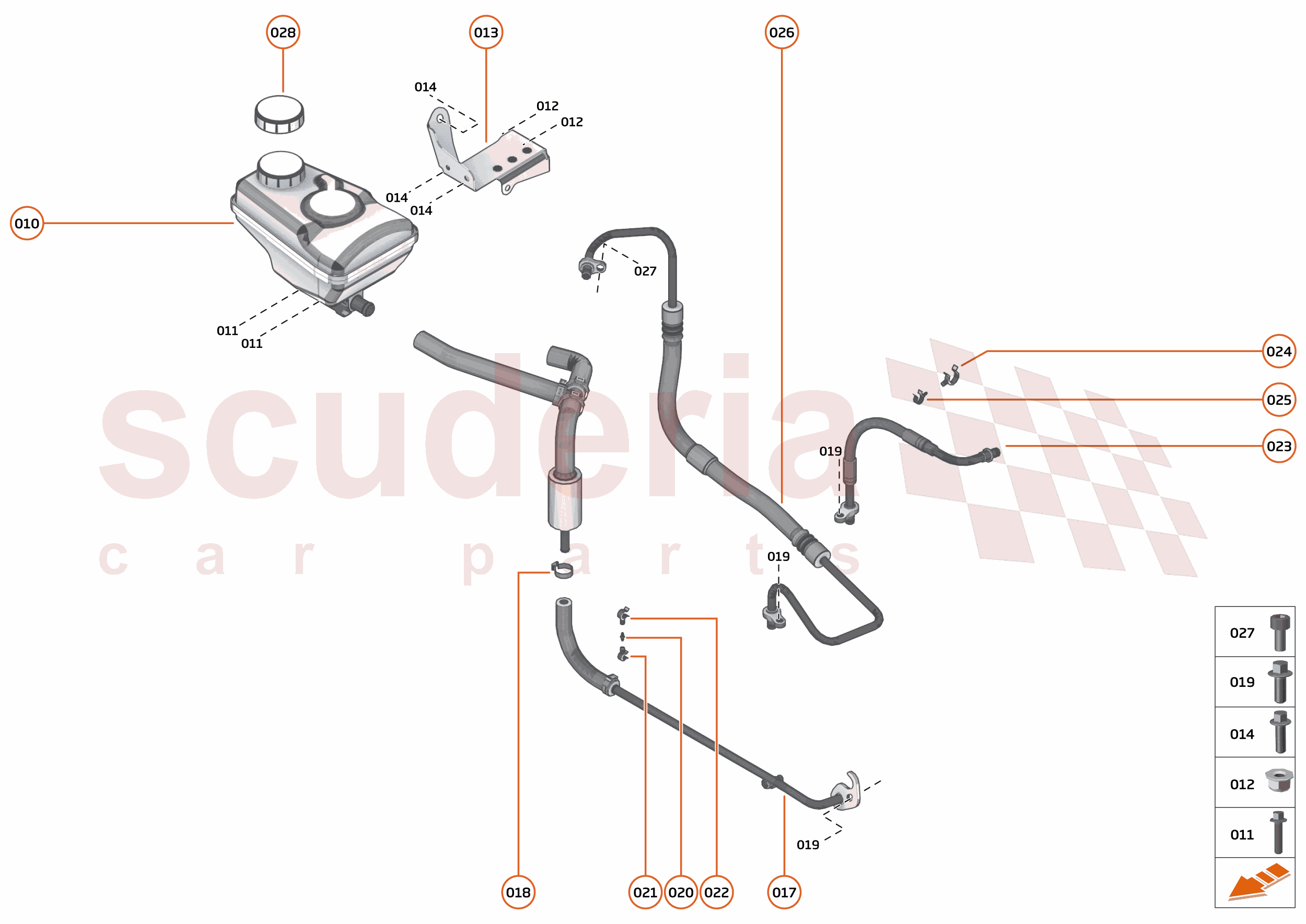 26 - STEERING - 26.1 - STEERING FLUID SYSTEM of McLaren McLaren McLaren 720S Spider