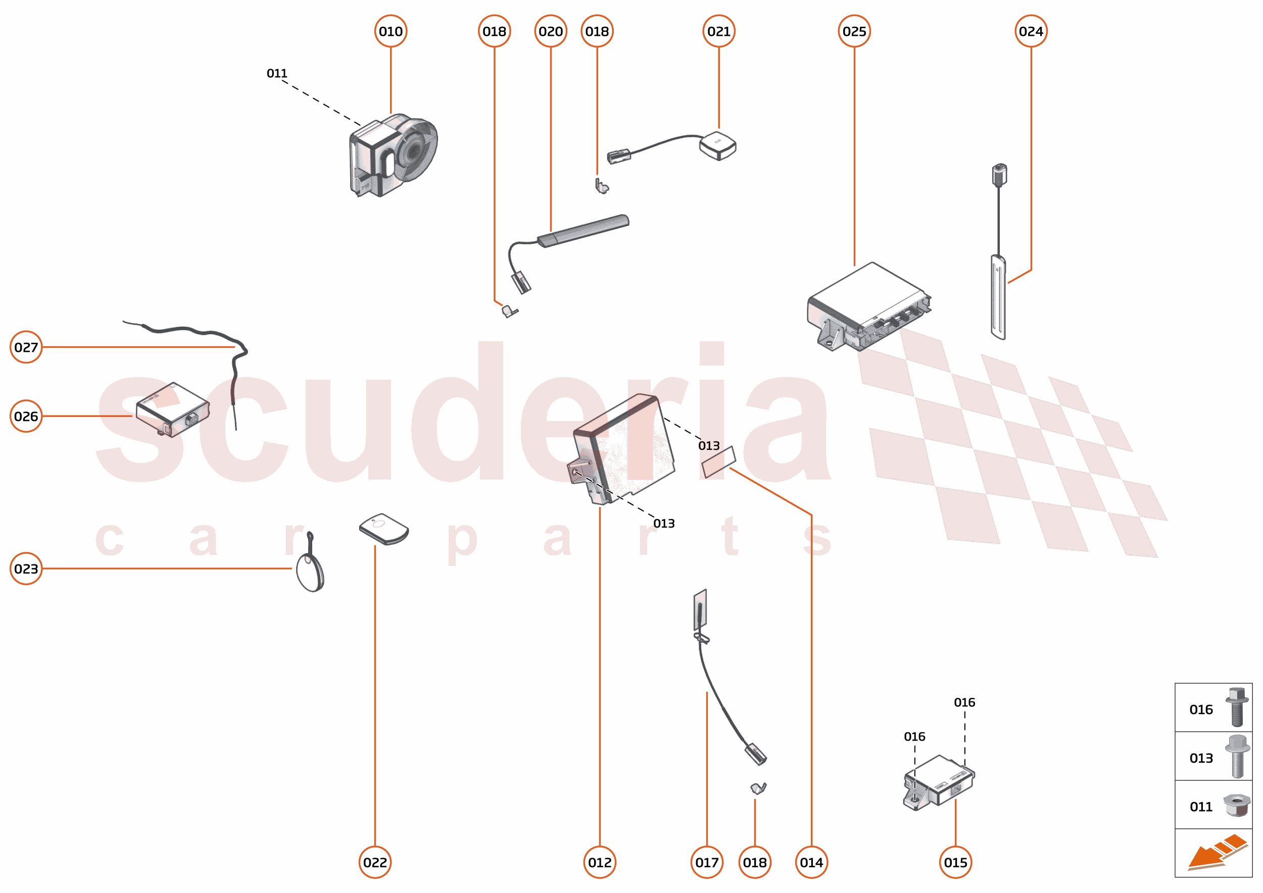 44 - ELECTRICAL SYSTEMS - 44.3 - ALARM SYSTEM of McLaren McLaren McLaren 765LT