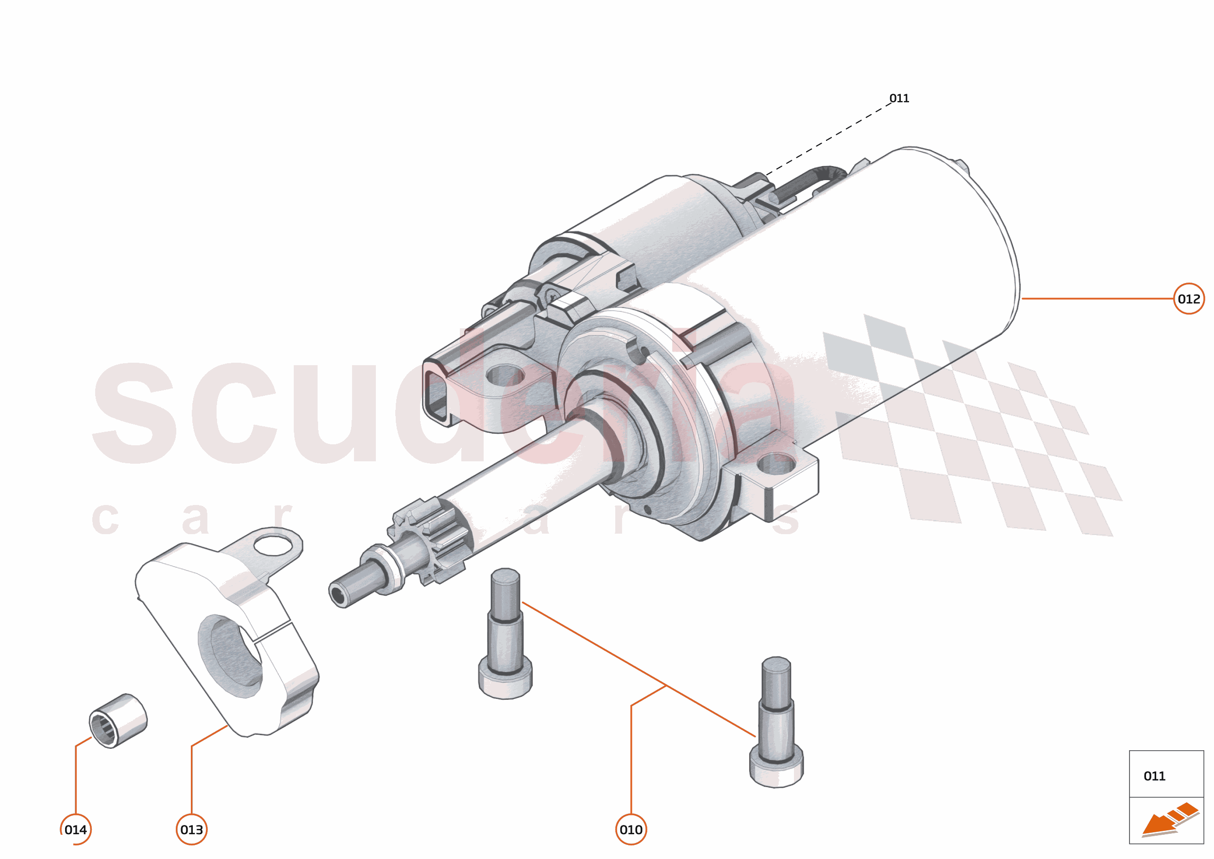36 - ENGINE ANCILLIARIES - 36.1 - STARTER MOTOR of McLaren McLaren McLaren 600LT
