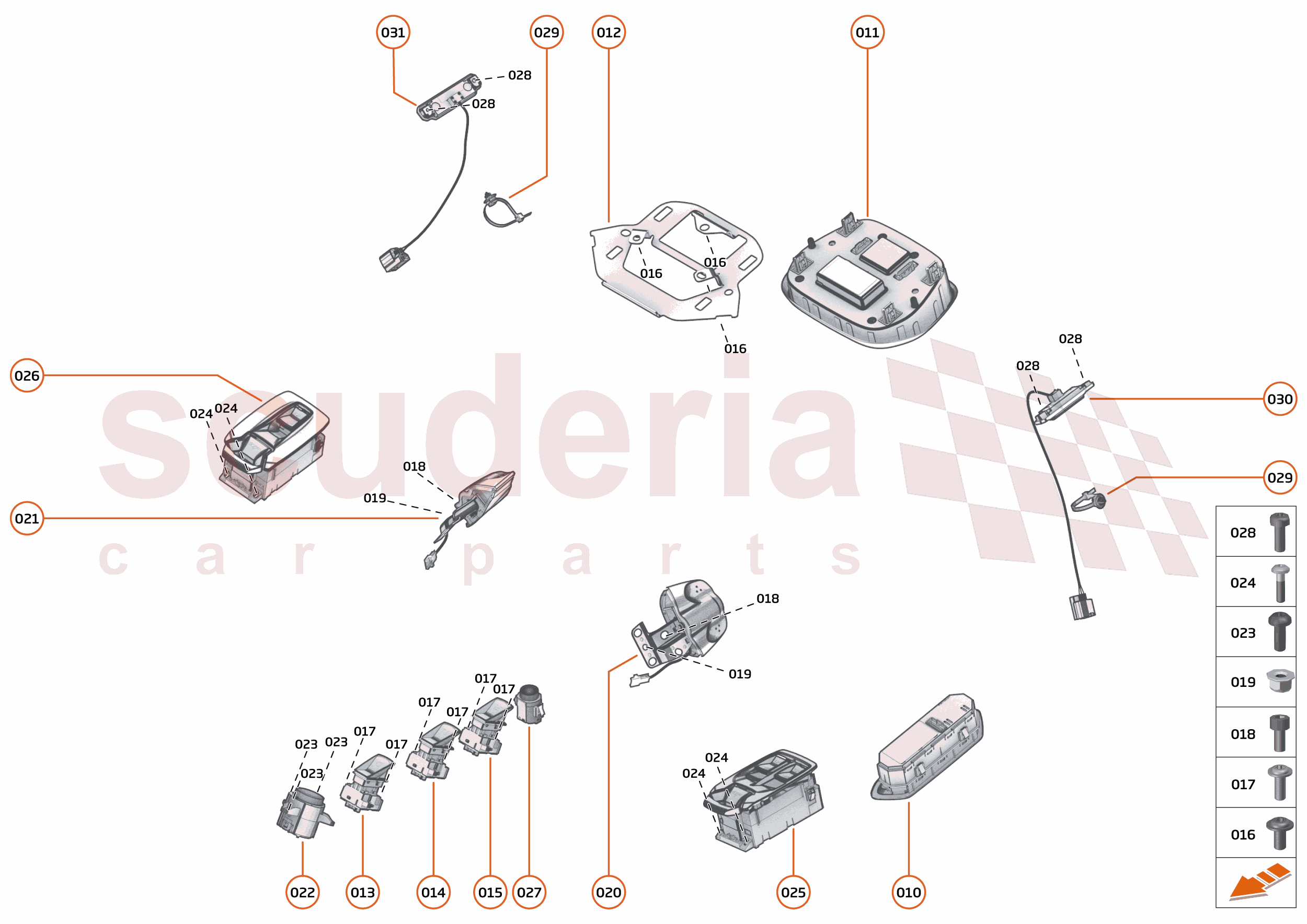 39 - INFOTAINMENT - 39.1 - INTERIOR SWITCHES of McLaren McLaren McLaren Artura