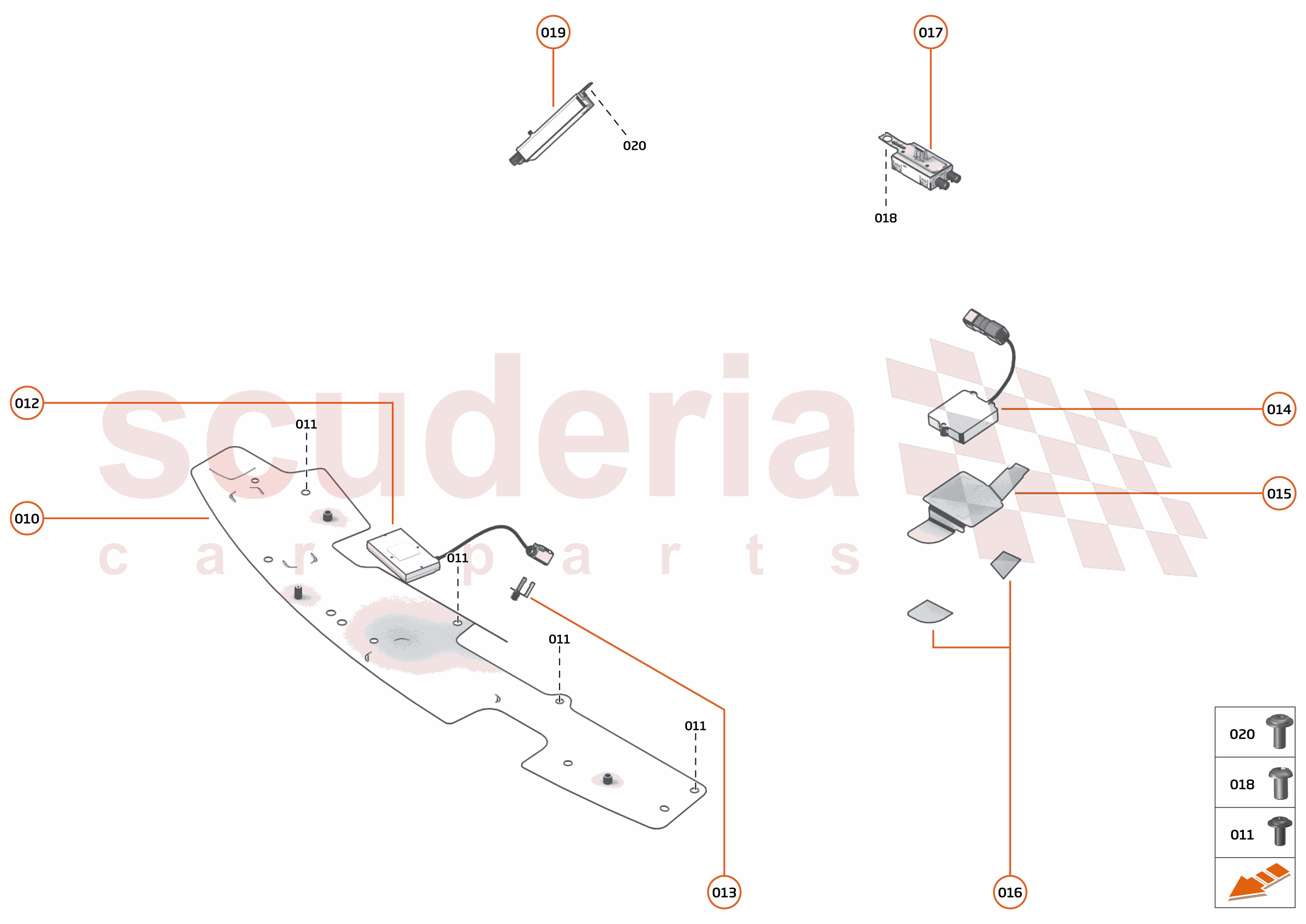 45 - INFOTAINMENT - 45.2 - ANTENNA SYSTEM of McLaren McLaren McLaren 720S Spider