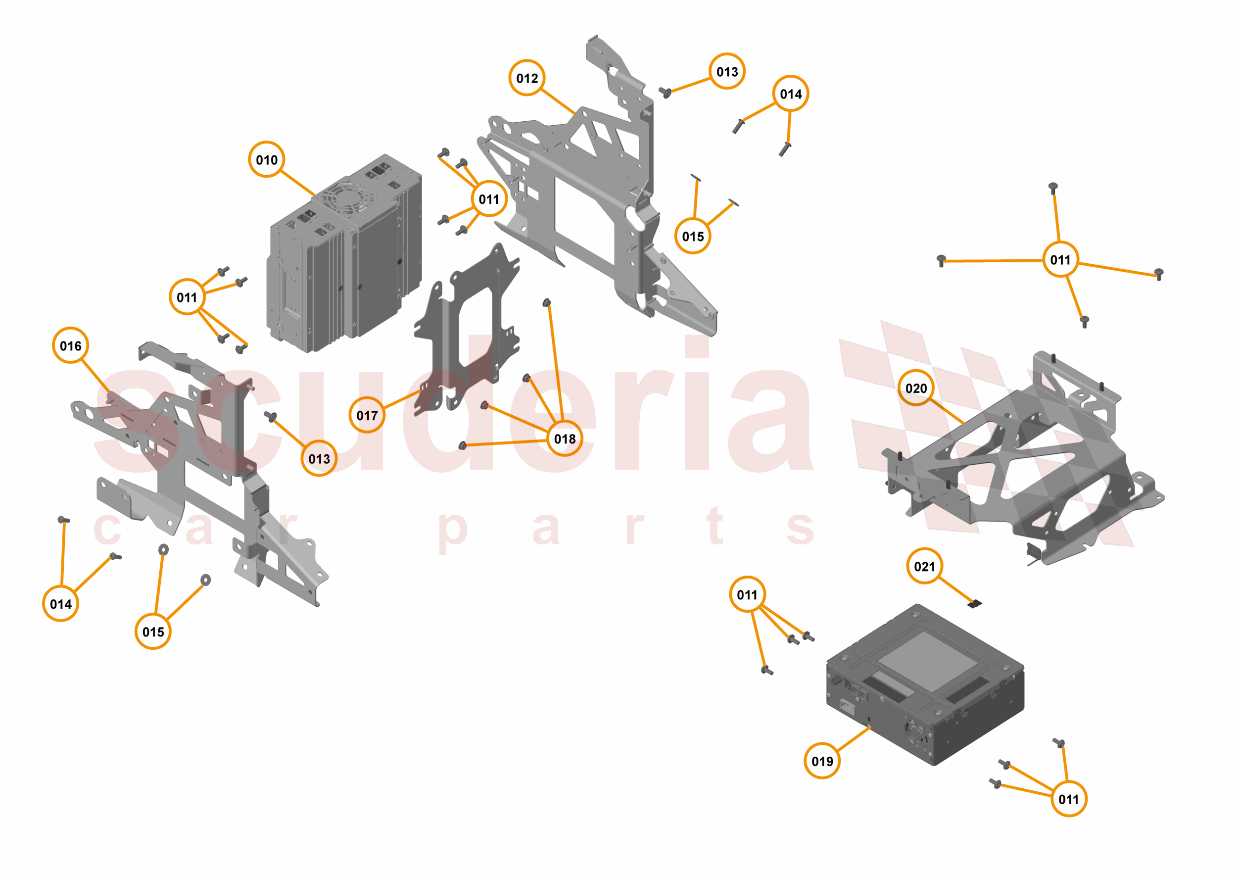 48 - INFOTAINMENT - 48.4 - ADI ECU SYSTEM of McLaren McLaren McLaren 720S Coupe
