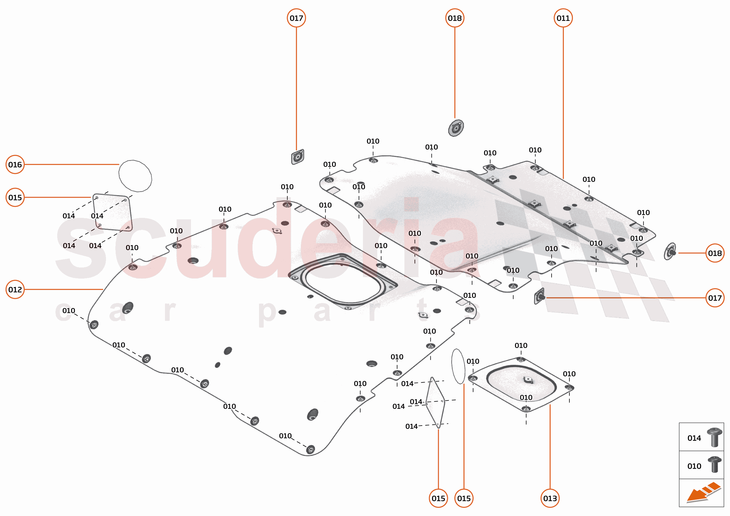 5 - UPPER STRUCTURES - 5.2 - REAR UPPER STRUCTURE of McLaren McLaren McLaren GT