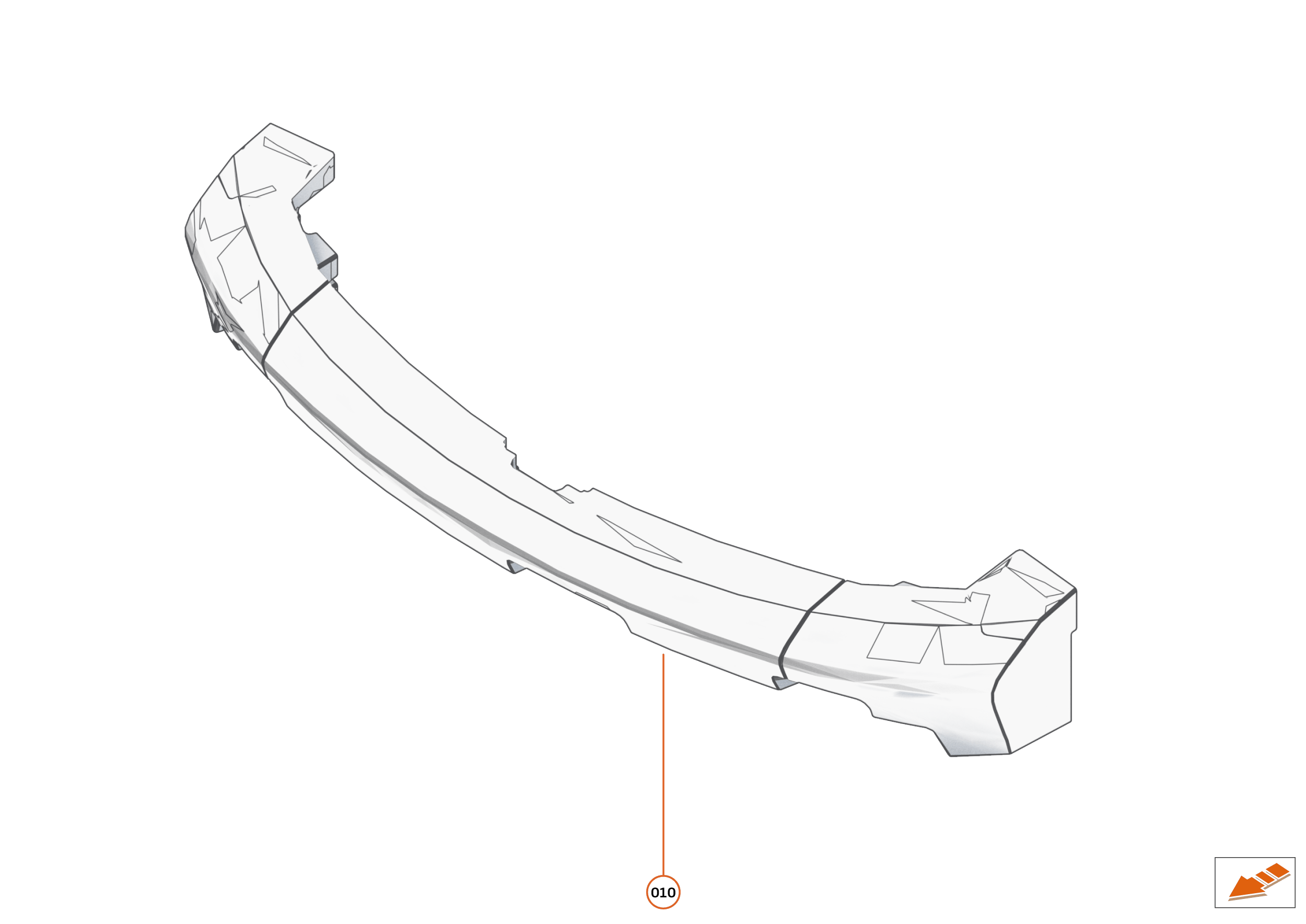 11 - EXTERIOR ORNAMENTATION - 11.1 - FRONT BUMPER of McLaren McLaren Ultimate Series McLaren Elva