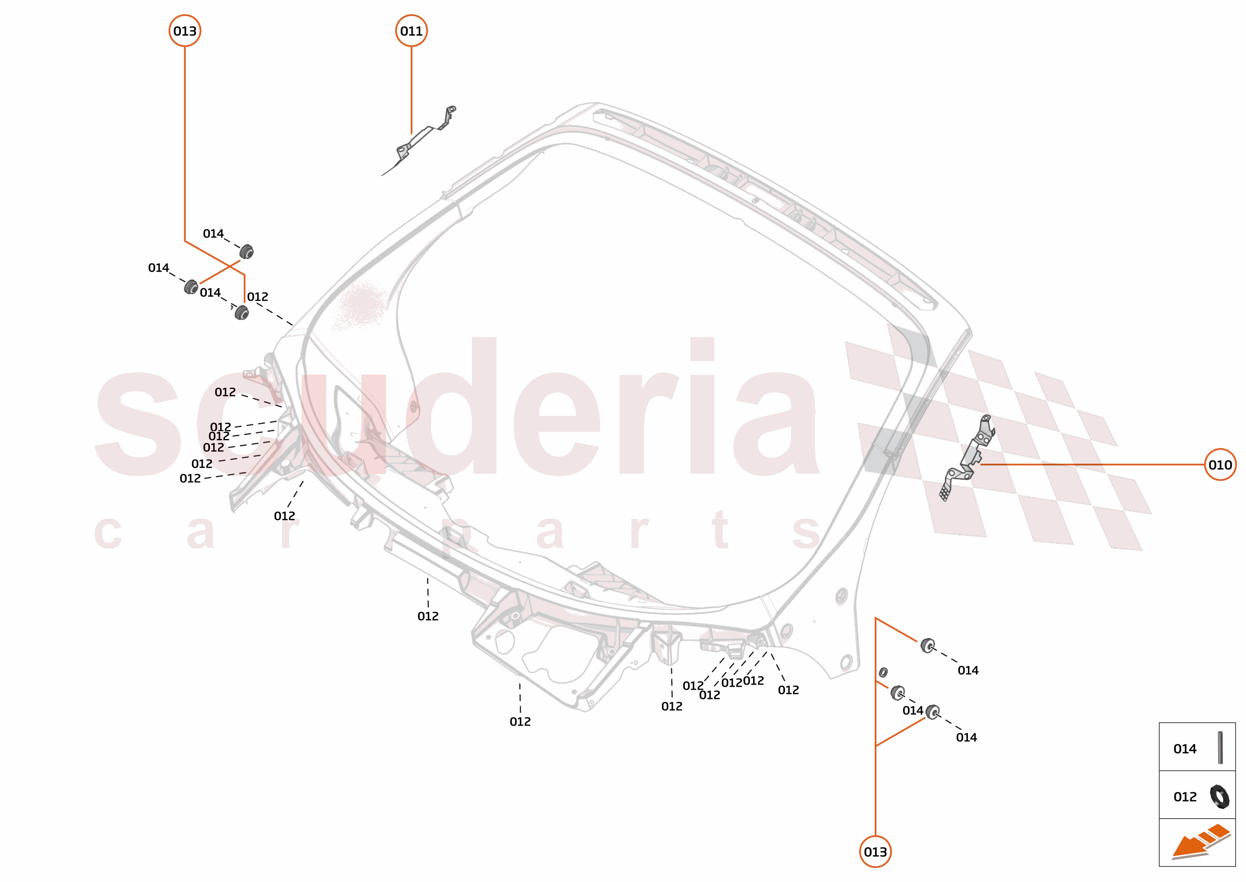 6 - PANELS - 5.1 - WINDSCREEN SURROUND of McLaren McLaren McLaren Artura