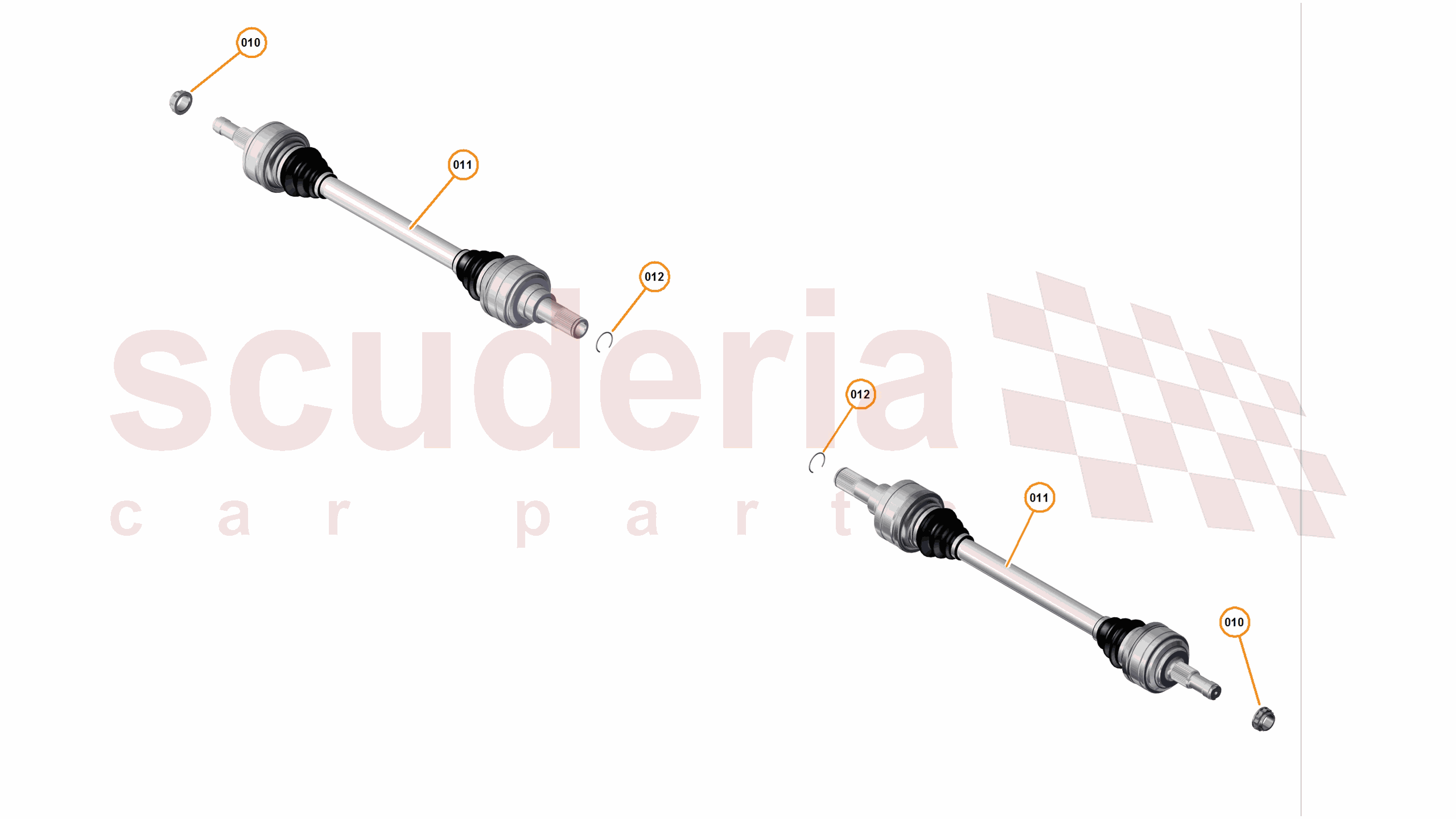 20 - G2 - DRIVELINE - 20.1 - 01 - DRIVELINE of McLaren McLaren McLaren 12C Spider