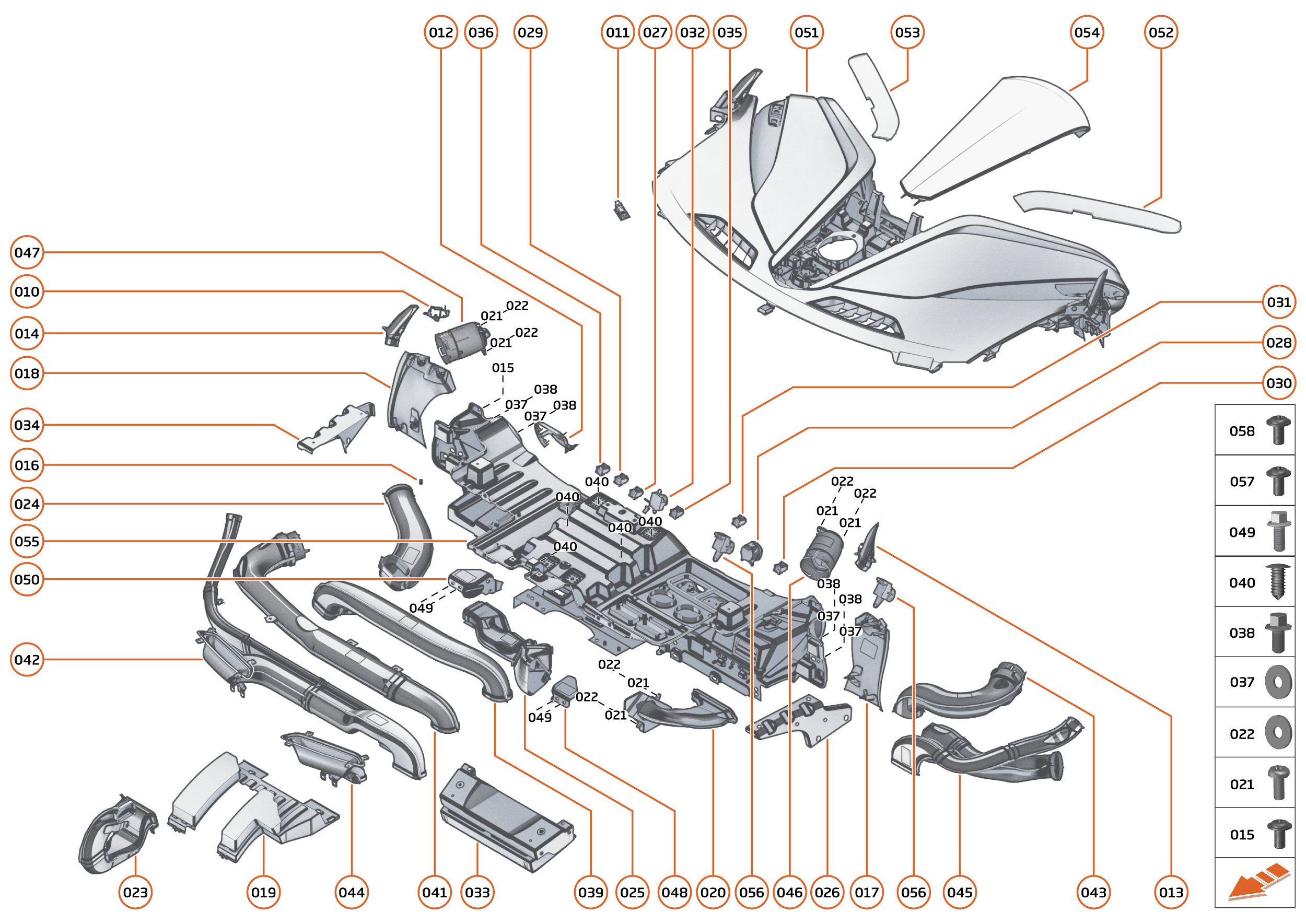 44 - INTERIOR SYSTEMS - 44.1 - ASSY FACIA of McLaren McLaren Ultimate Series McLaren Speedtail