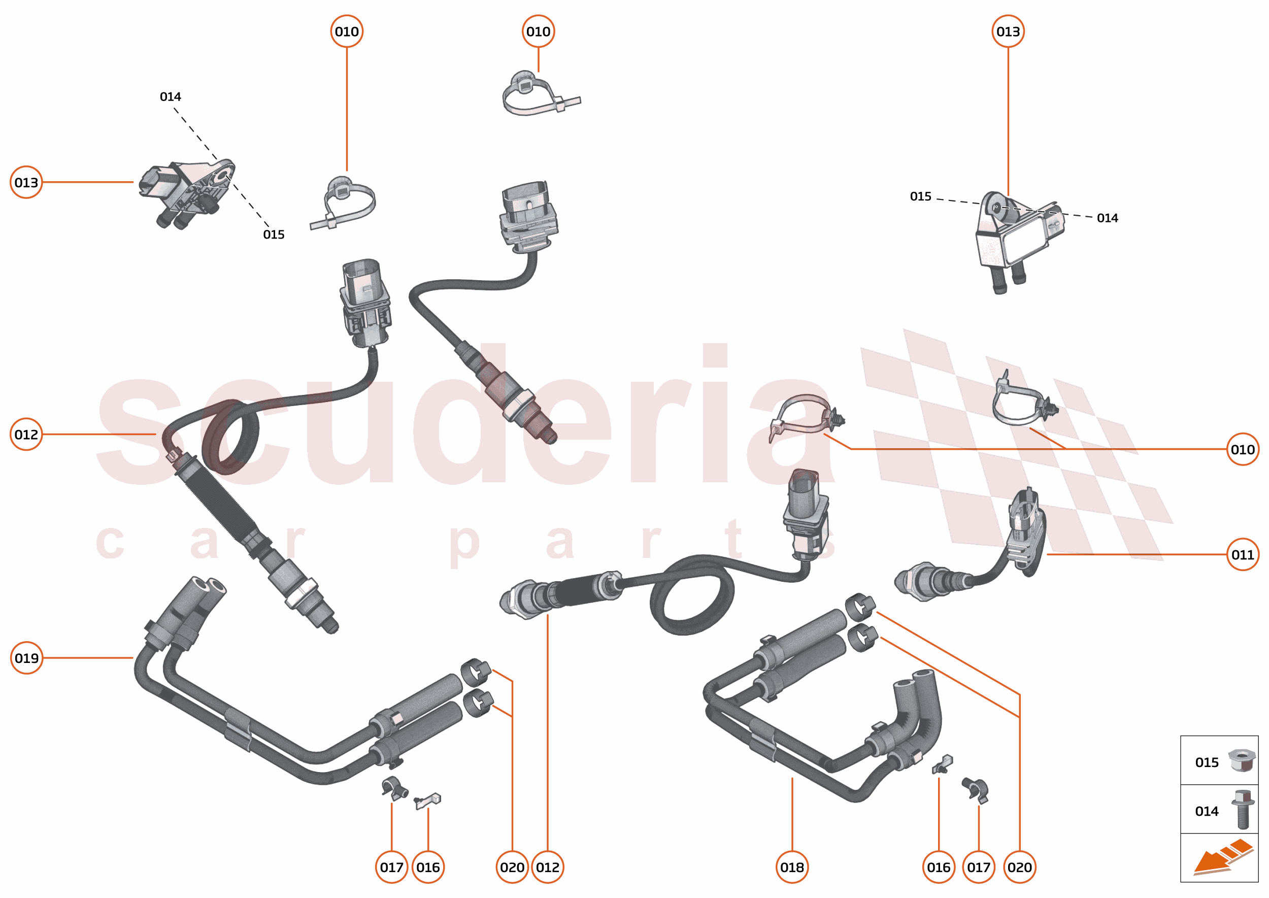 27 - EXHAUST - 27.3 - LAMBDA AND PRESSURE SENSORS of McLaren McLaren McLaren Artura