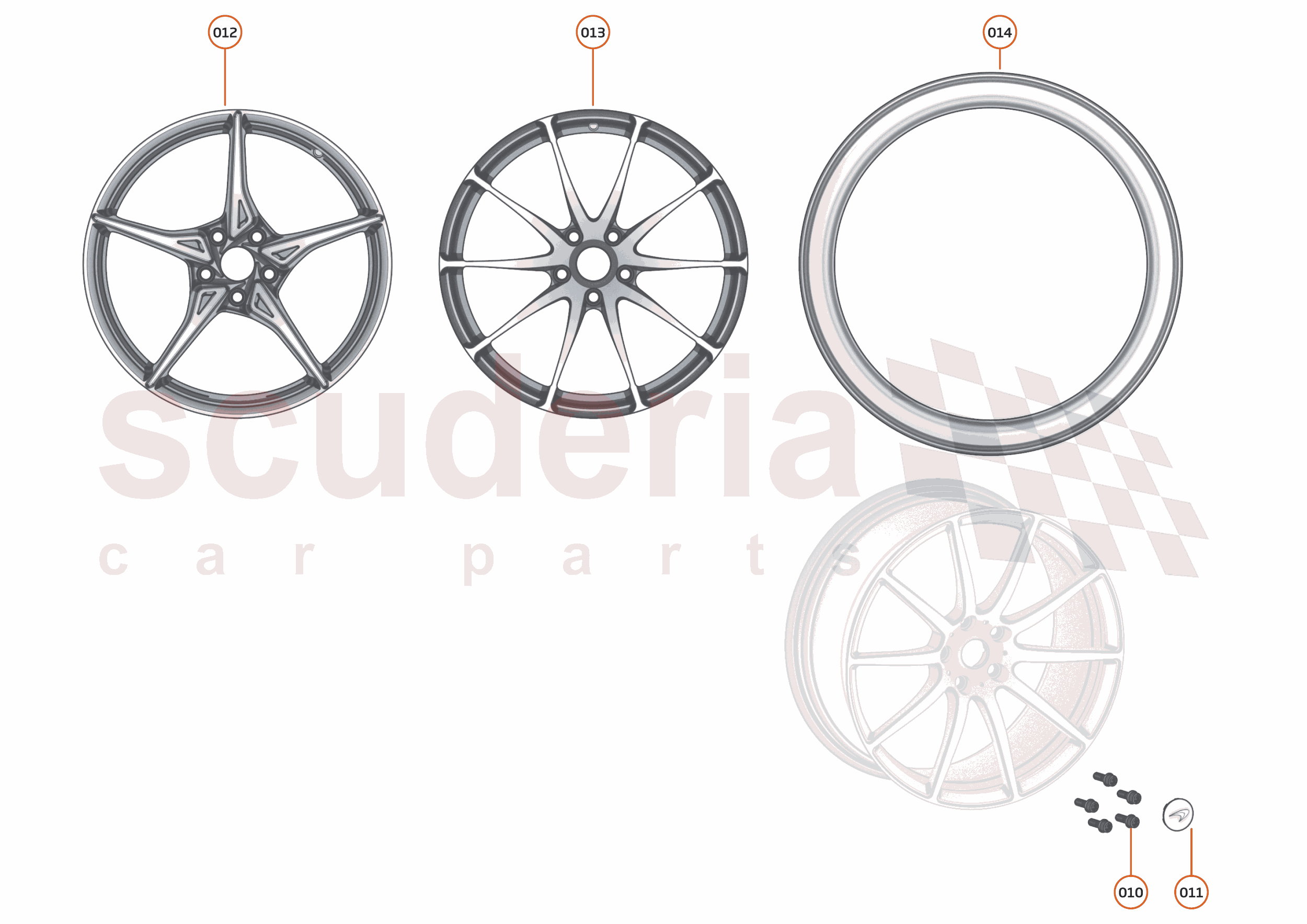 40 - INTERIOR - 39.1 - FRONT VIEW of McLaren McLaren McLaren 675LT Spider