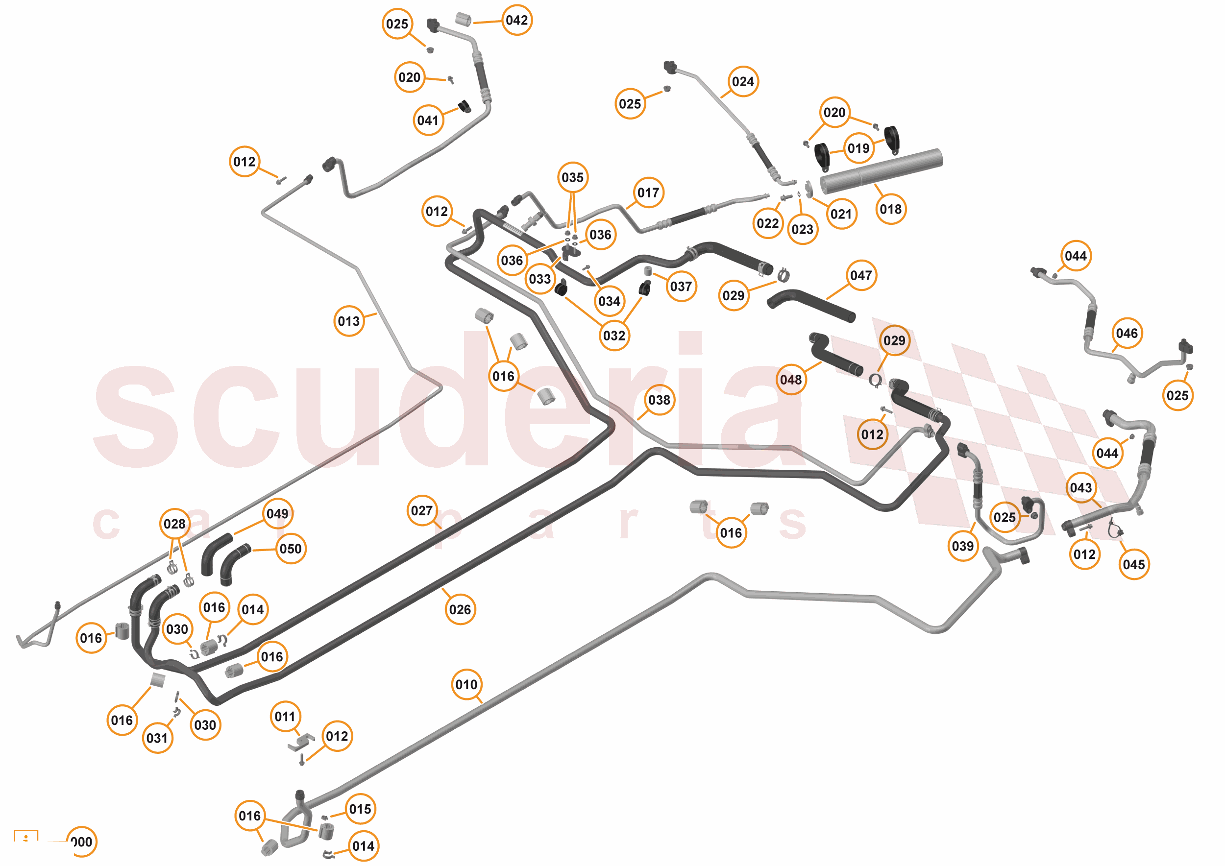 30 - FLUIDS - HVAC - 30.1 - HVAC FLUIDS CIRCUIT - R134A of McLaren McLaren McLaren 570GT