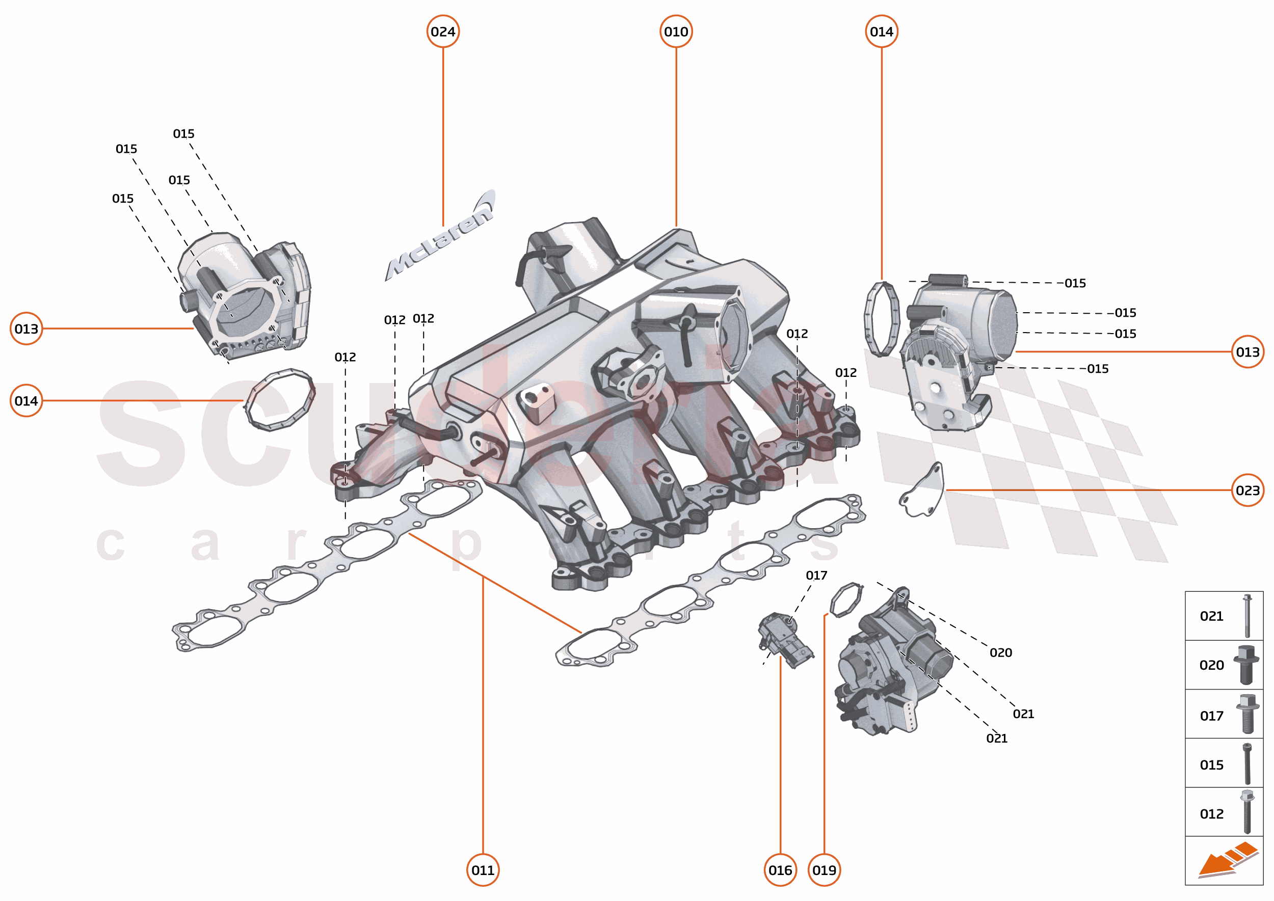 35 - ENGINE - 35.3 - INLET MANIFOLD of McLaren McLaren McLaren 765LT Spider