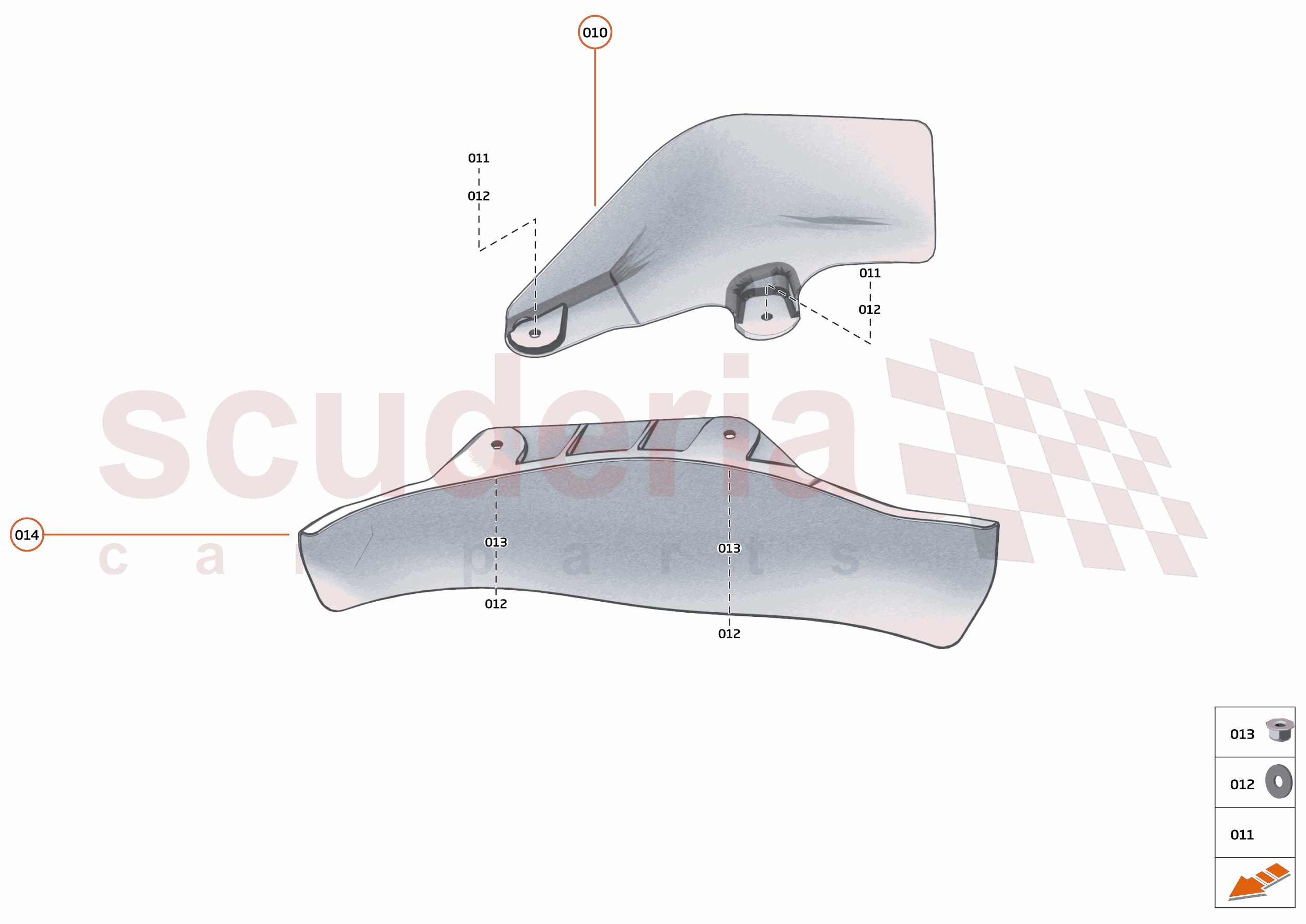 22 - BRAKES - FRONT - 22.3 - BRAKE DISC COOLING FRONT of McLaren McLaren McLaren 720S Spider