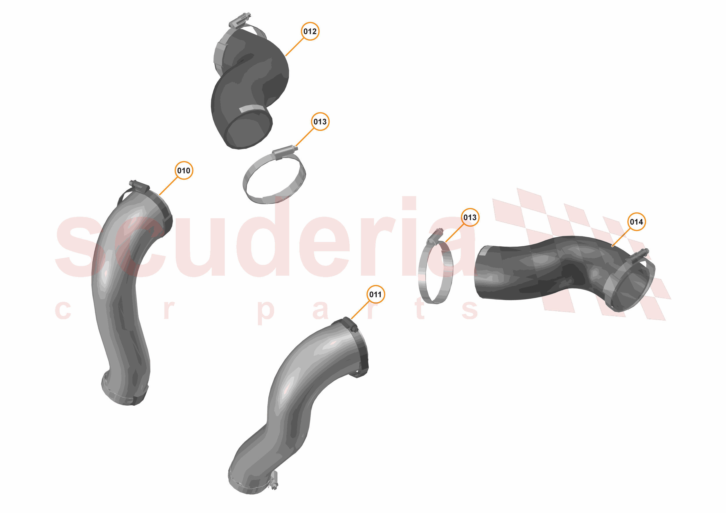35 - ENGINE AIR SYSTEMS - 35.5 - AIR INTAKE HIGH PRESSURE SYSTEM of McLaren McLaren McLaren 720S Coupe