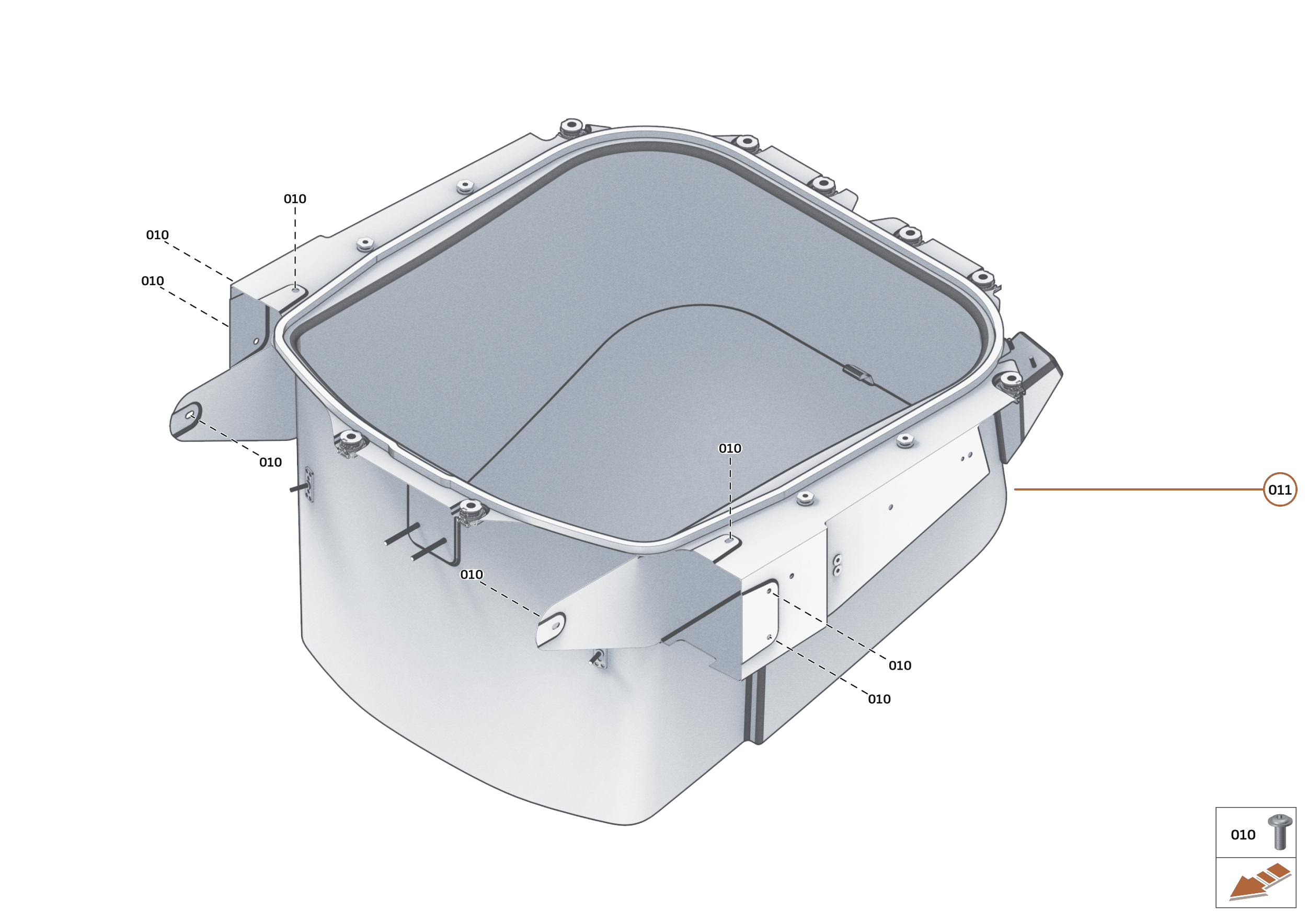 3 - REAR STRUCTURES - 3.2 - REAR CRASH STRUCTURE of McLaren McLaren Ultimate Series McLaren Speedtail