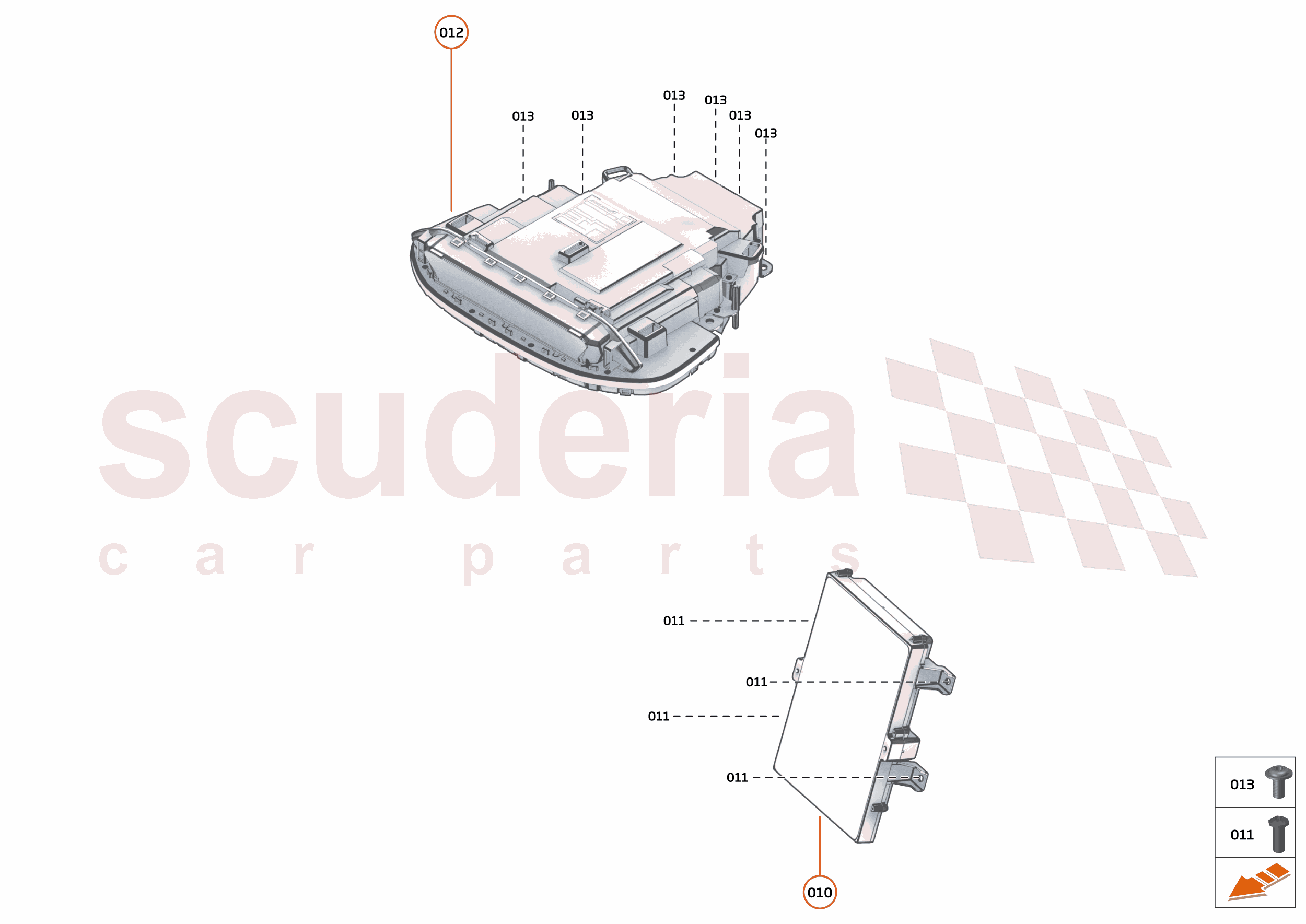 47 - INFOTAINMENT - 47.4 - DISPLAYS of McLaren McLaren McLaren 765LT Spider