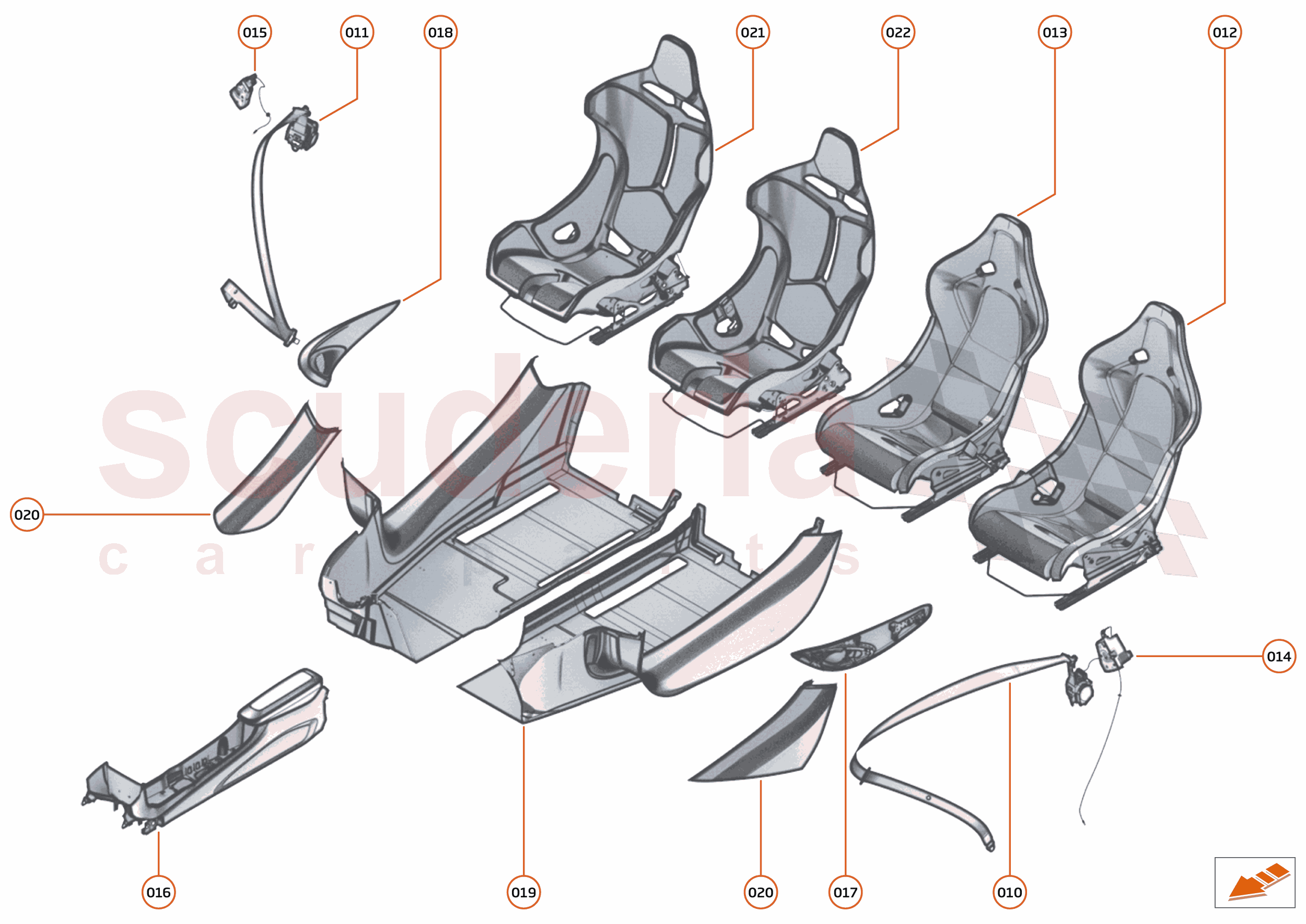 56 - INTERIOR - 56.2 - SEAT VIEW of McLaren McLaren McLaren 570S Spider
