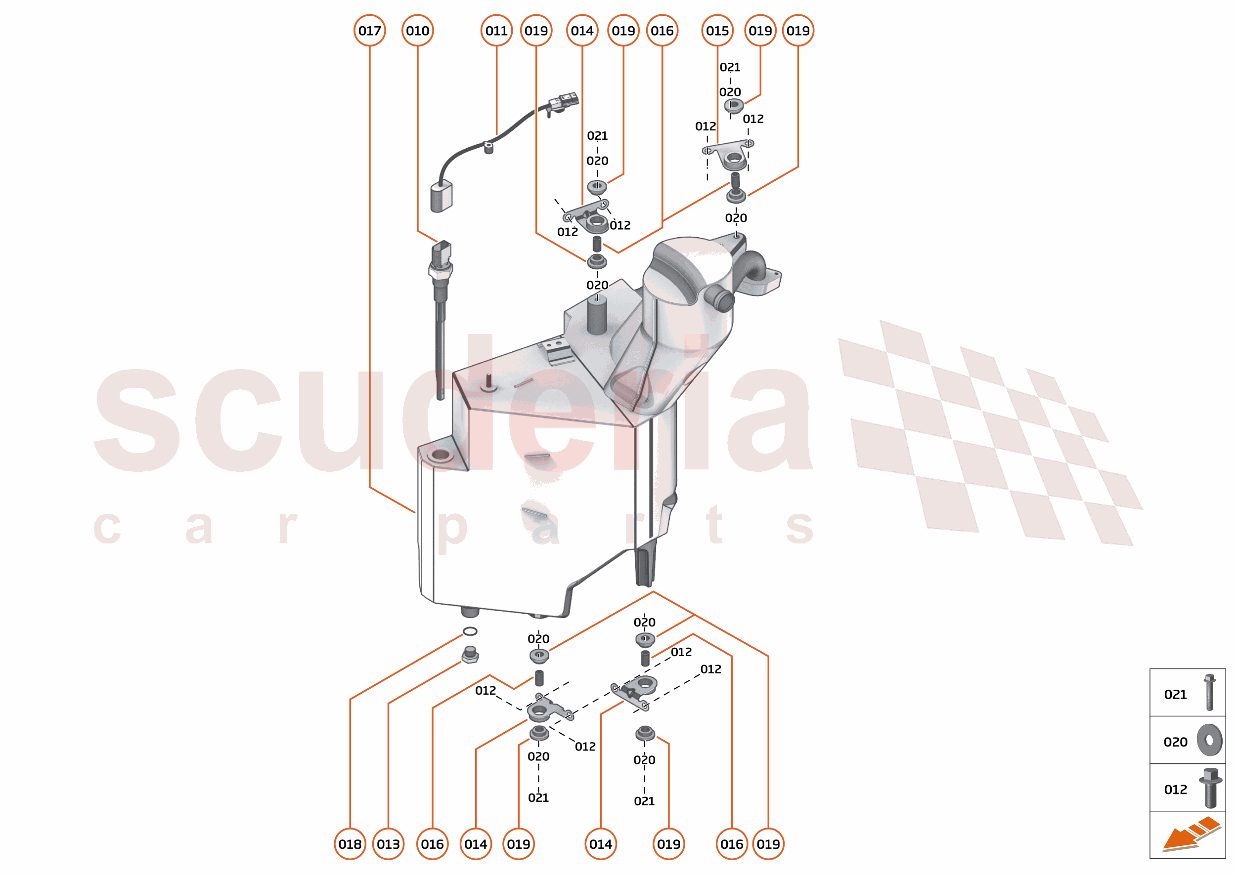 35 - ENGINE OIL SYSTEM - 35.1 - ENGINE OIL TANK of McLaren McLaren McLaren 600LT