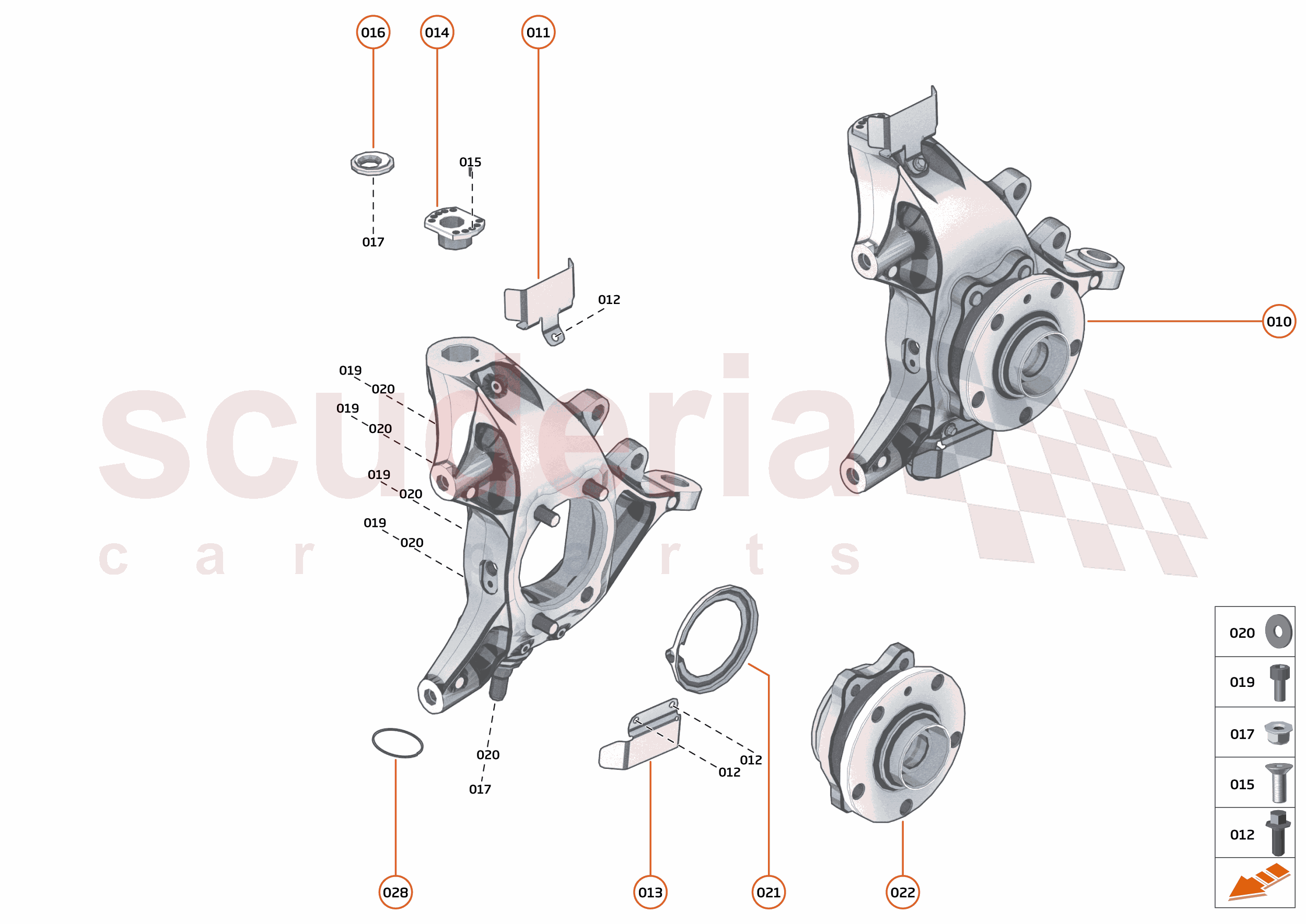 19 - SUSPENSION - REAR - 19.2 - UPRIGHTS REAR of McLaren McLaren McLaren 750S Coupe